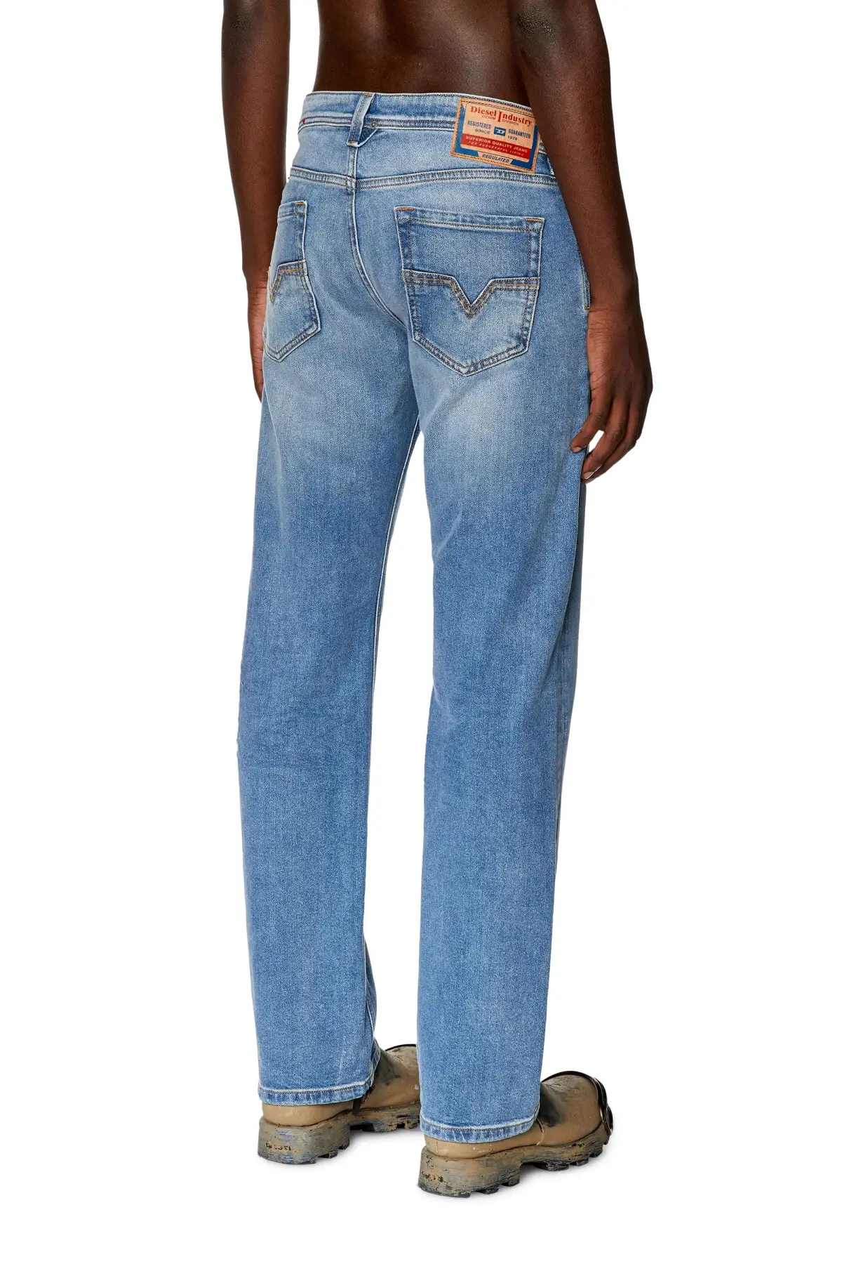 Blue Straight Fit- Larkee Jeans
