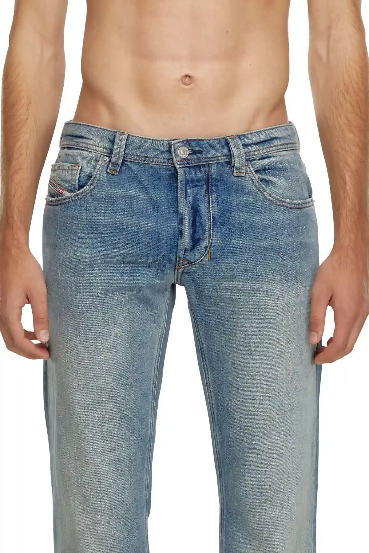 Blue Straight Fit- Larkee Jeans