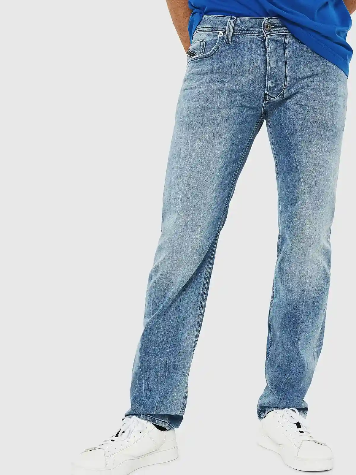 Blue Straight Fit- Larkee Jeans