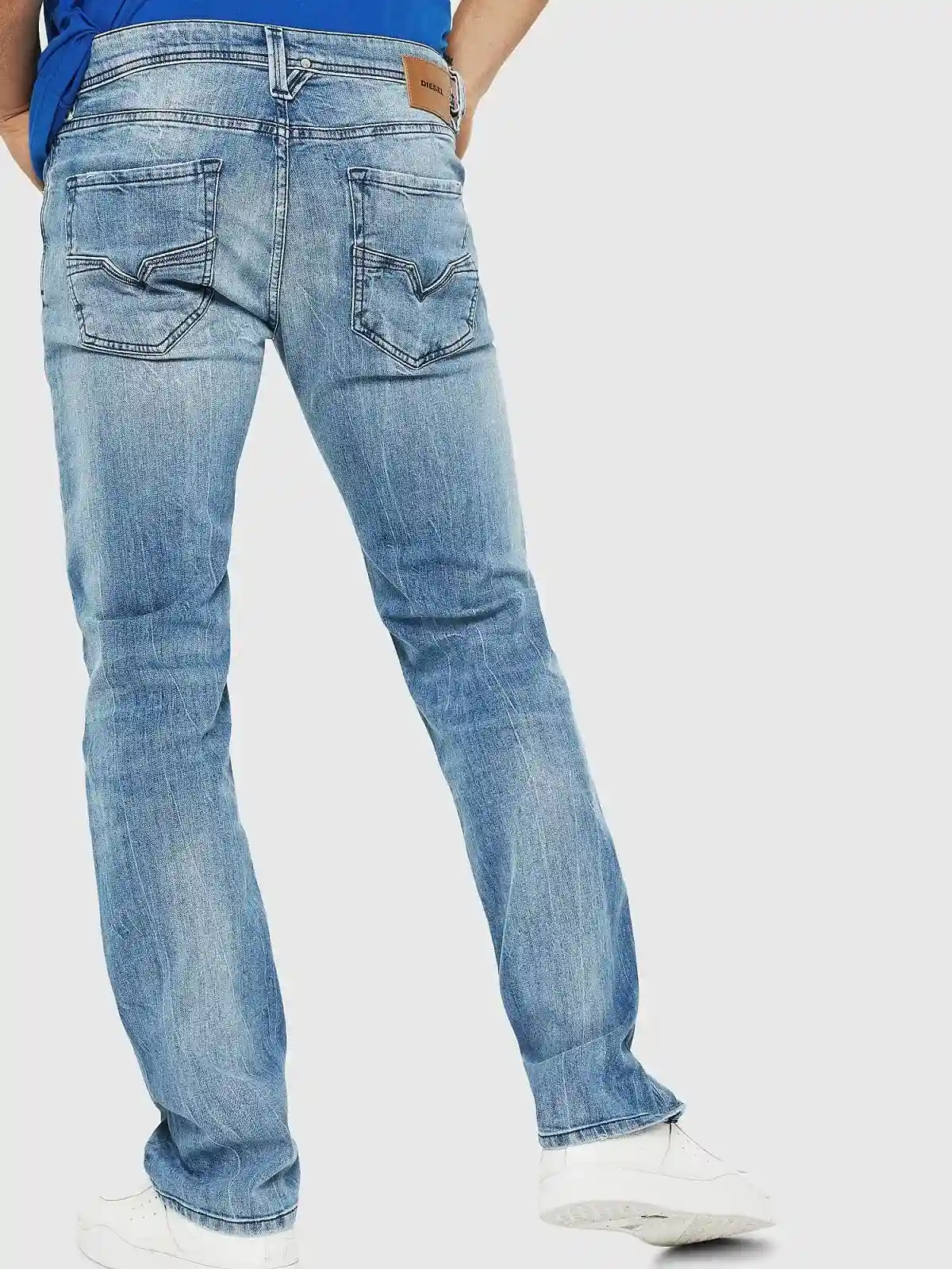 Blue Straight Fit- Larkee Jeans