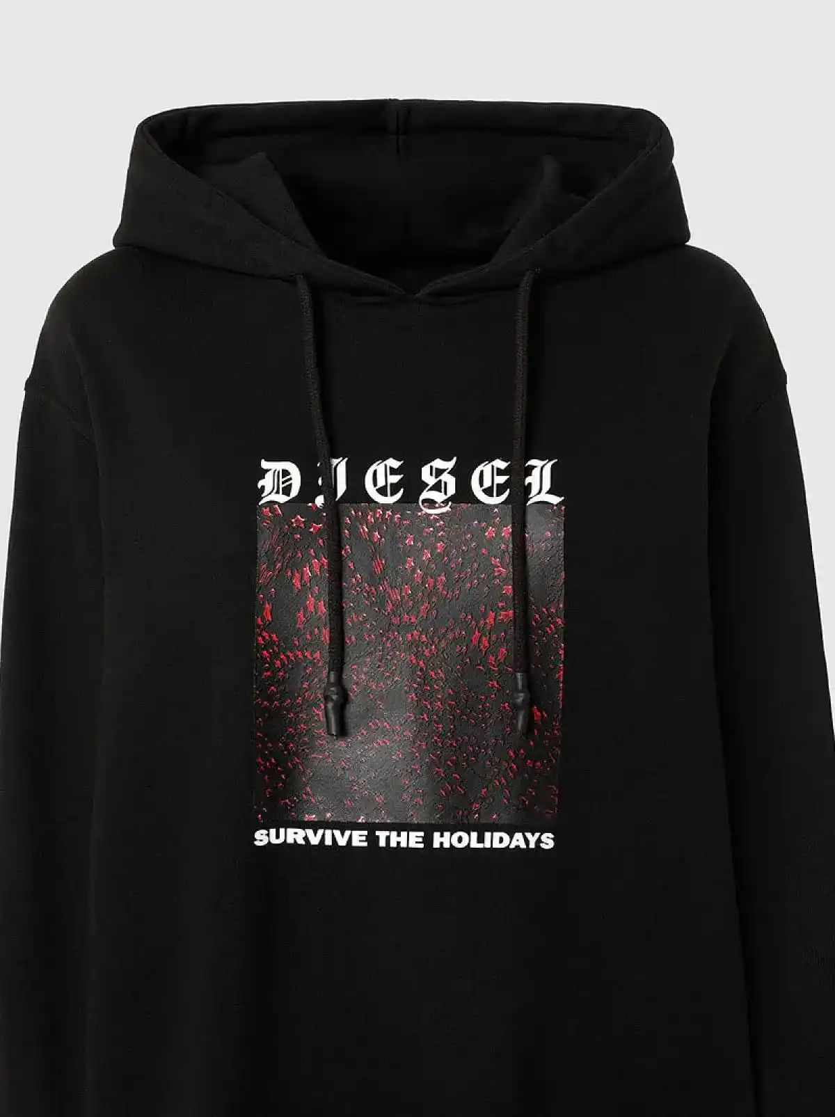 Black Hoodie with star print