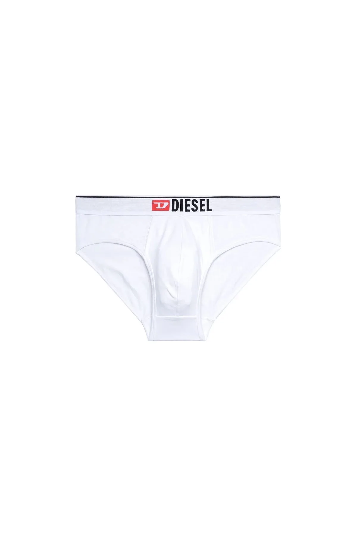 White Briefs with front logo waist