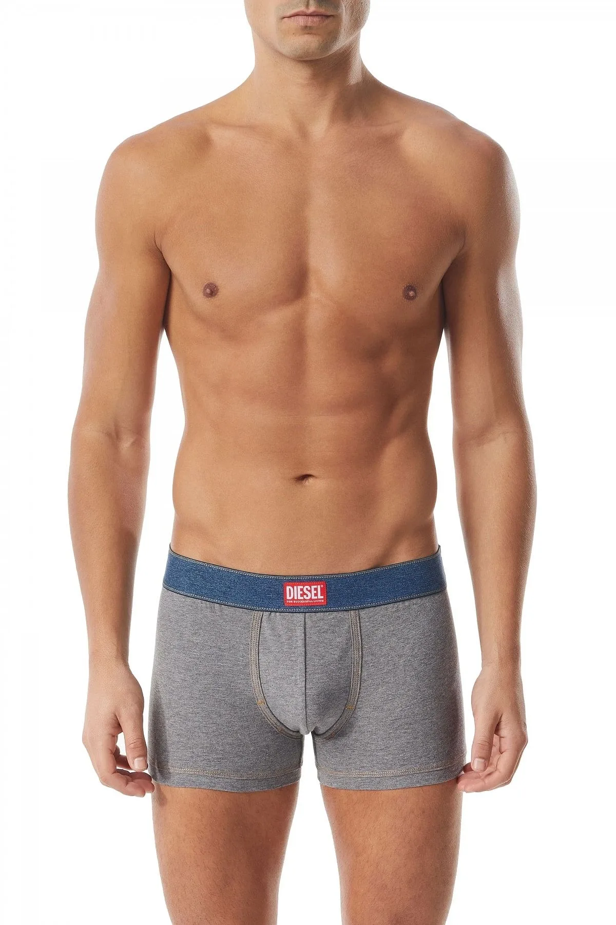 Grey Denim-style boxer briefs