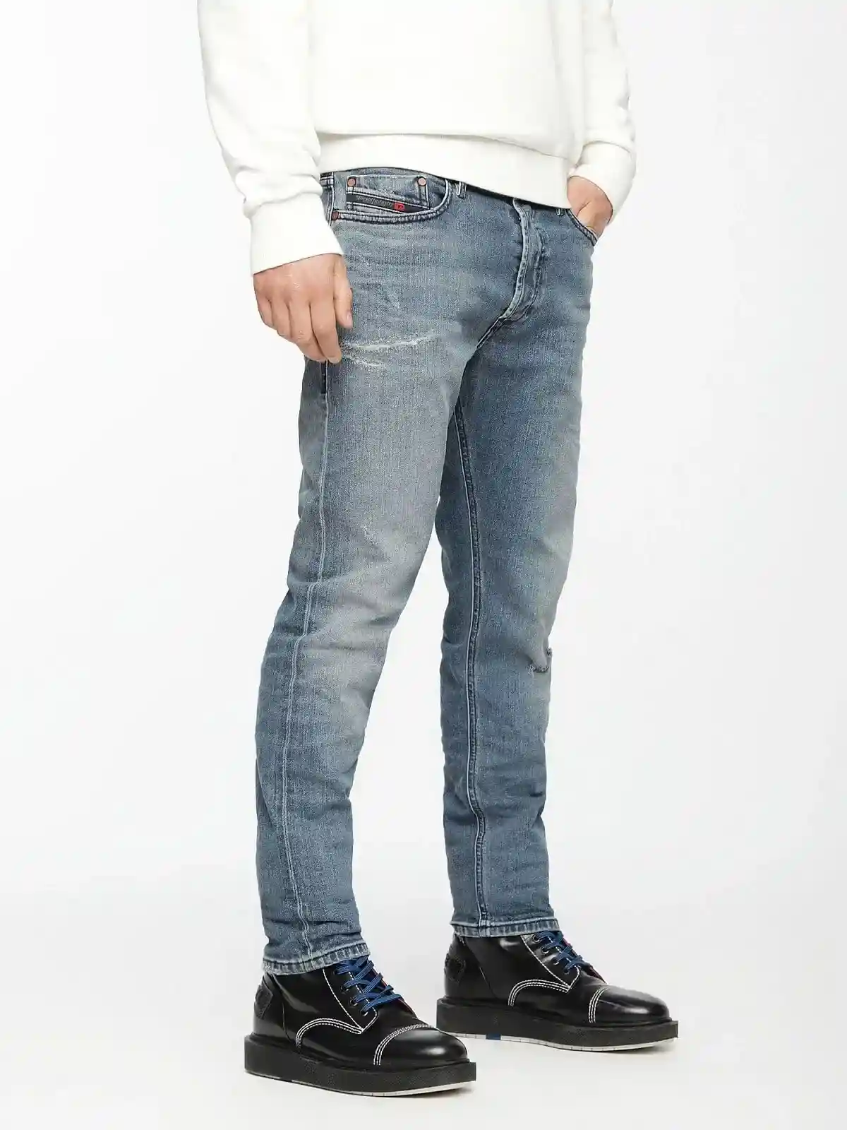 Blue Slim fit Jeans- Tepphar