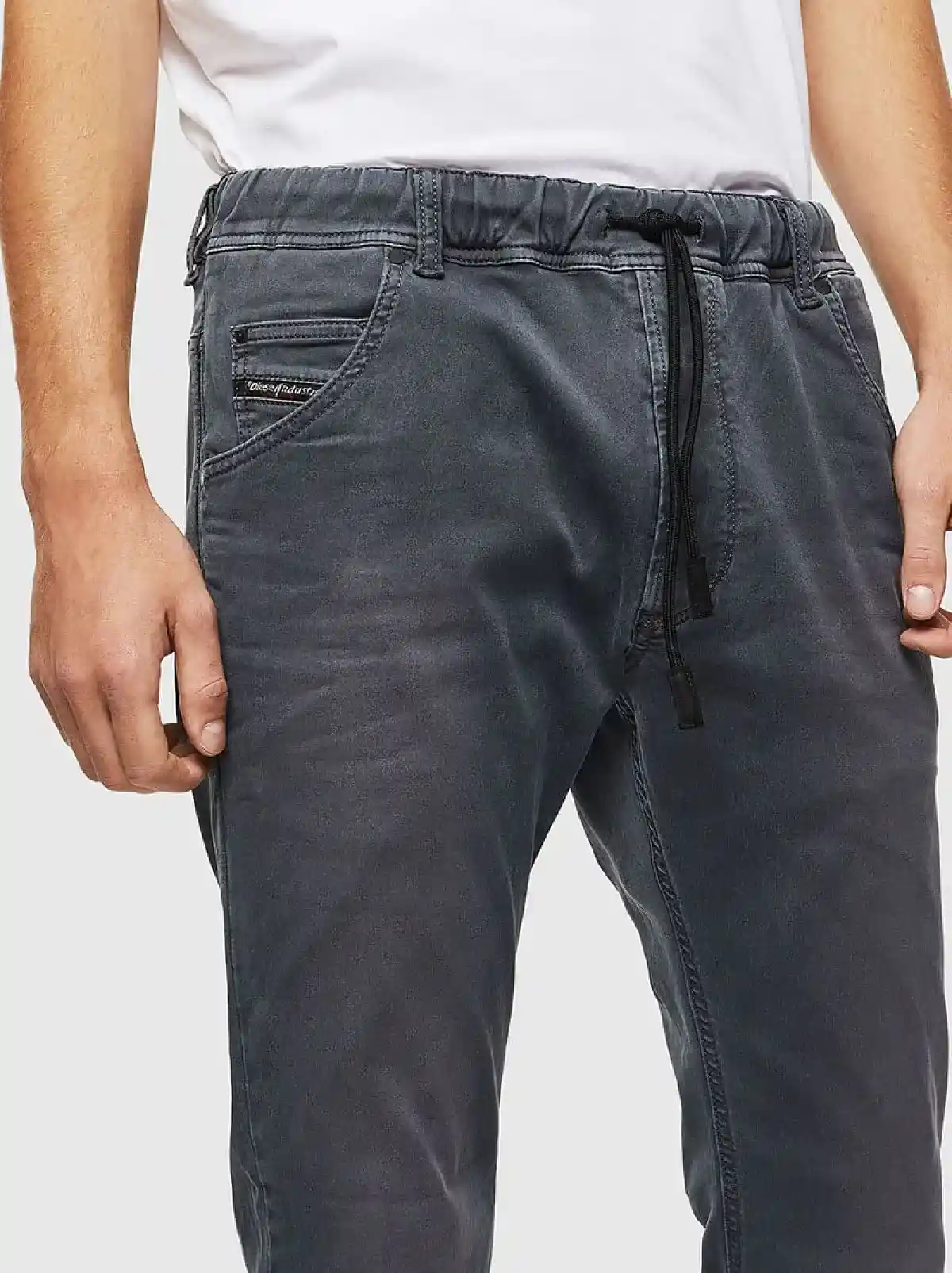 Grey Tapered fit Krooley JoggJeans