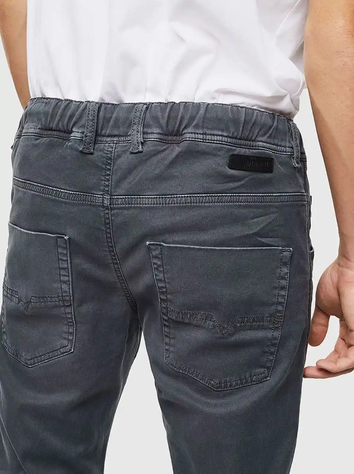 Grey Tapered fit Krooley JoggJeans