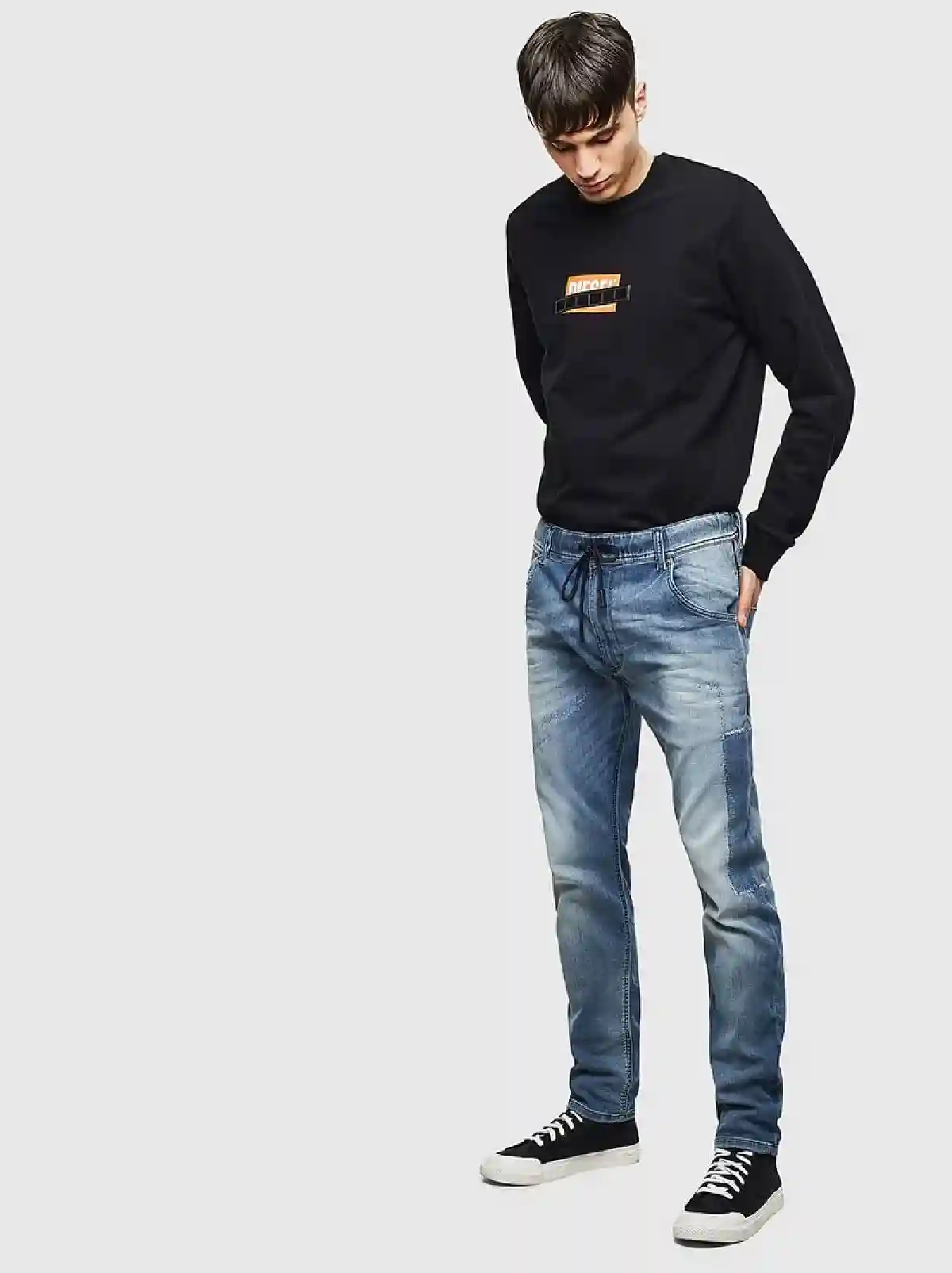 Blue Tapered fit Krooley JoggJeans