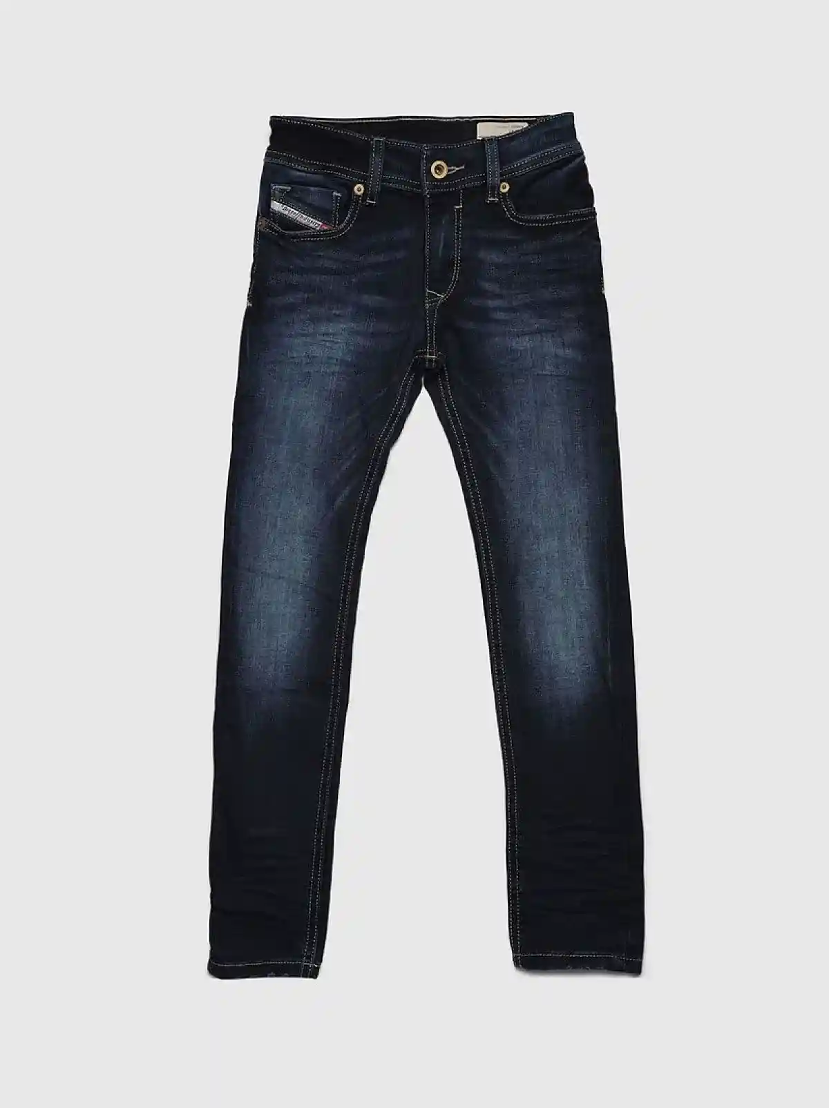 Blue Skinny fit jeans with treatments