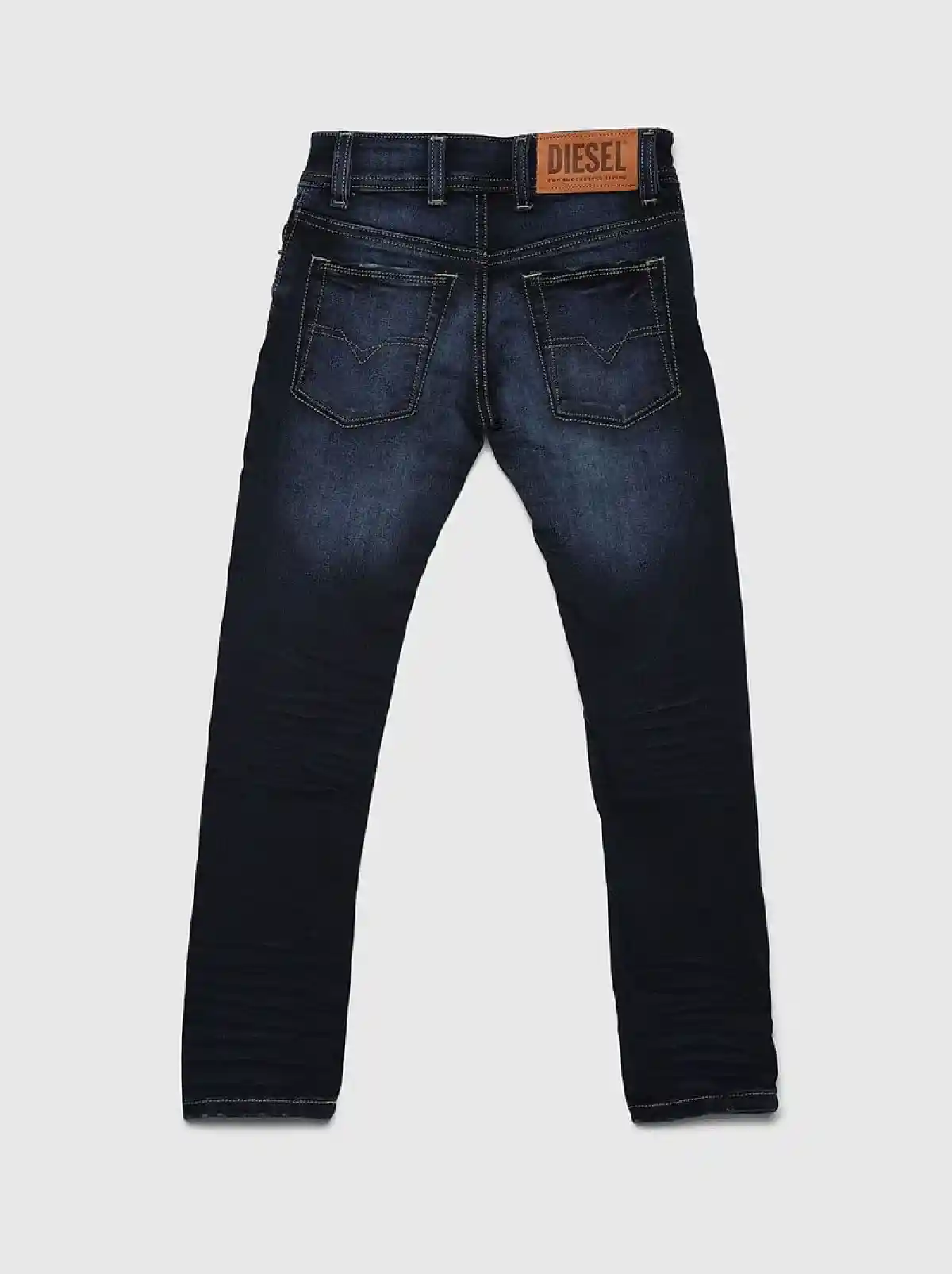 Blue Skinny fit jeans with treatments