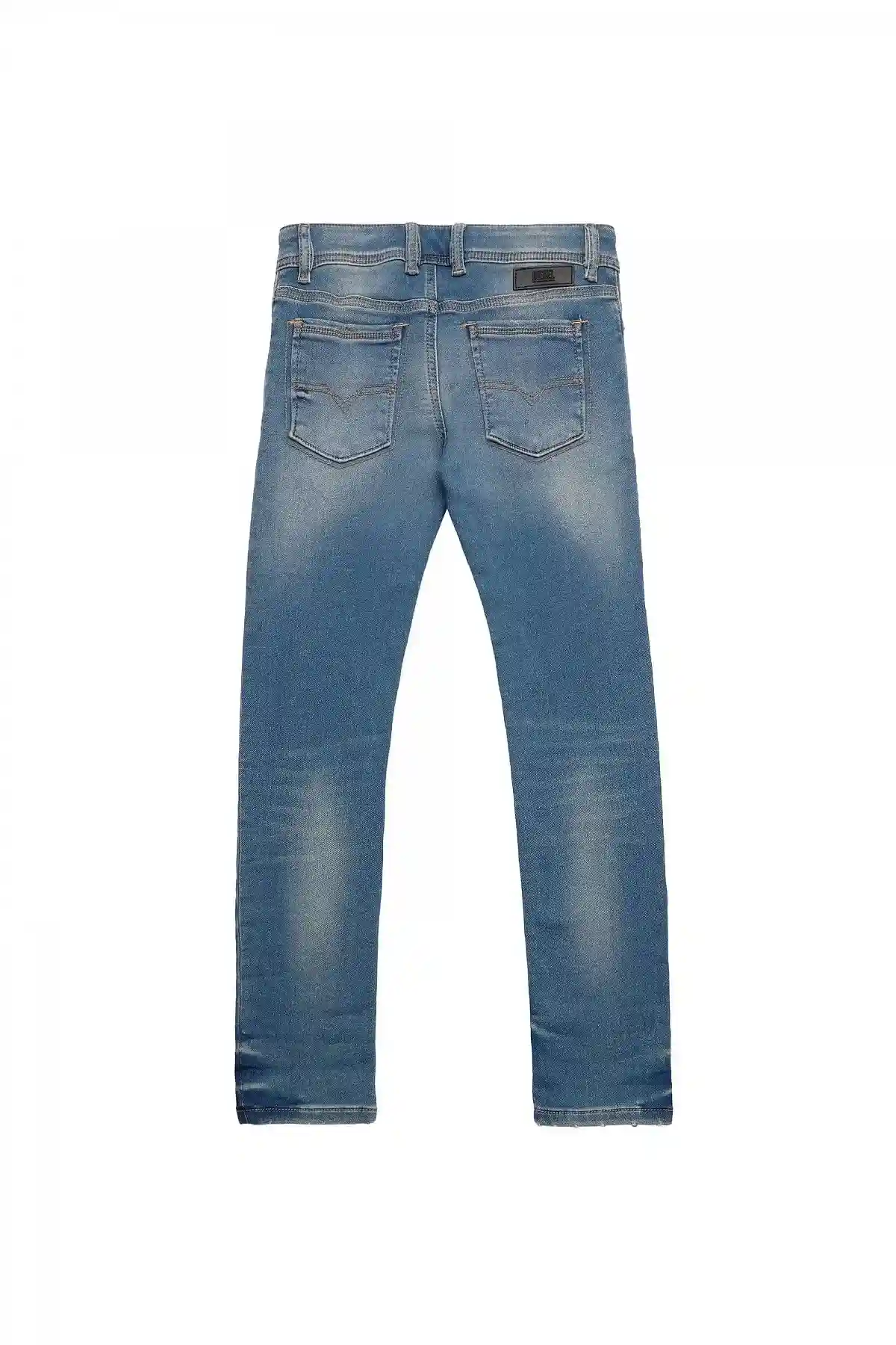 Blue Skinny Fit-Sleenker-Jeans