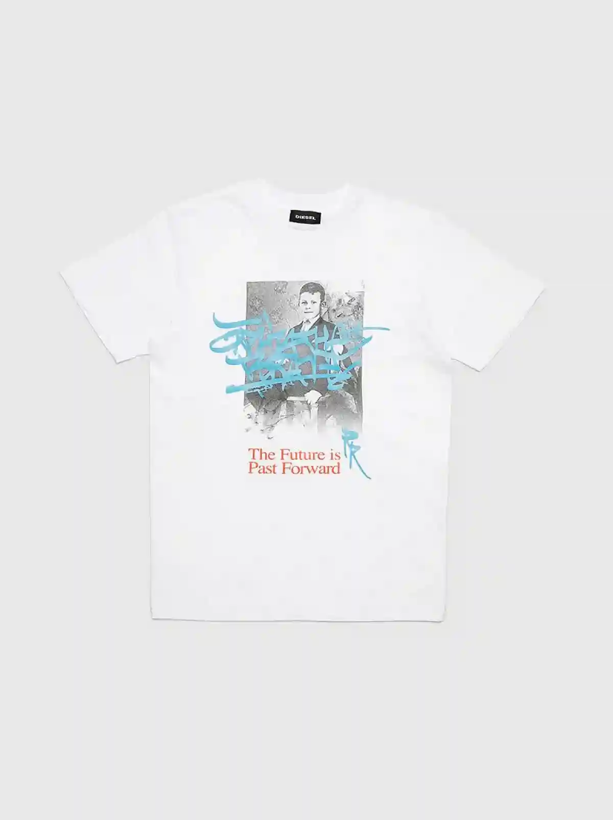 White Graffiti-lettering T-Shirt