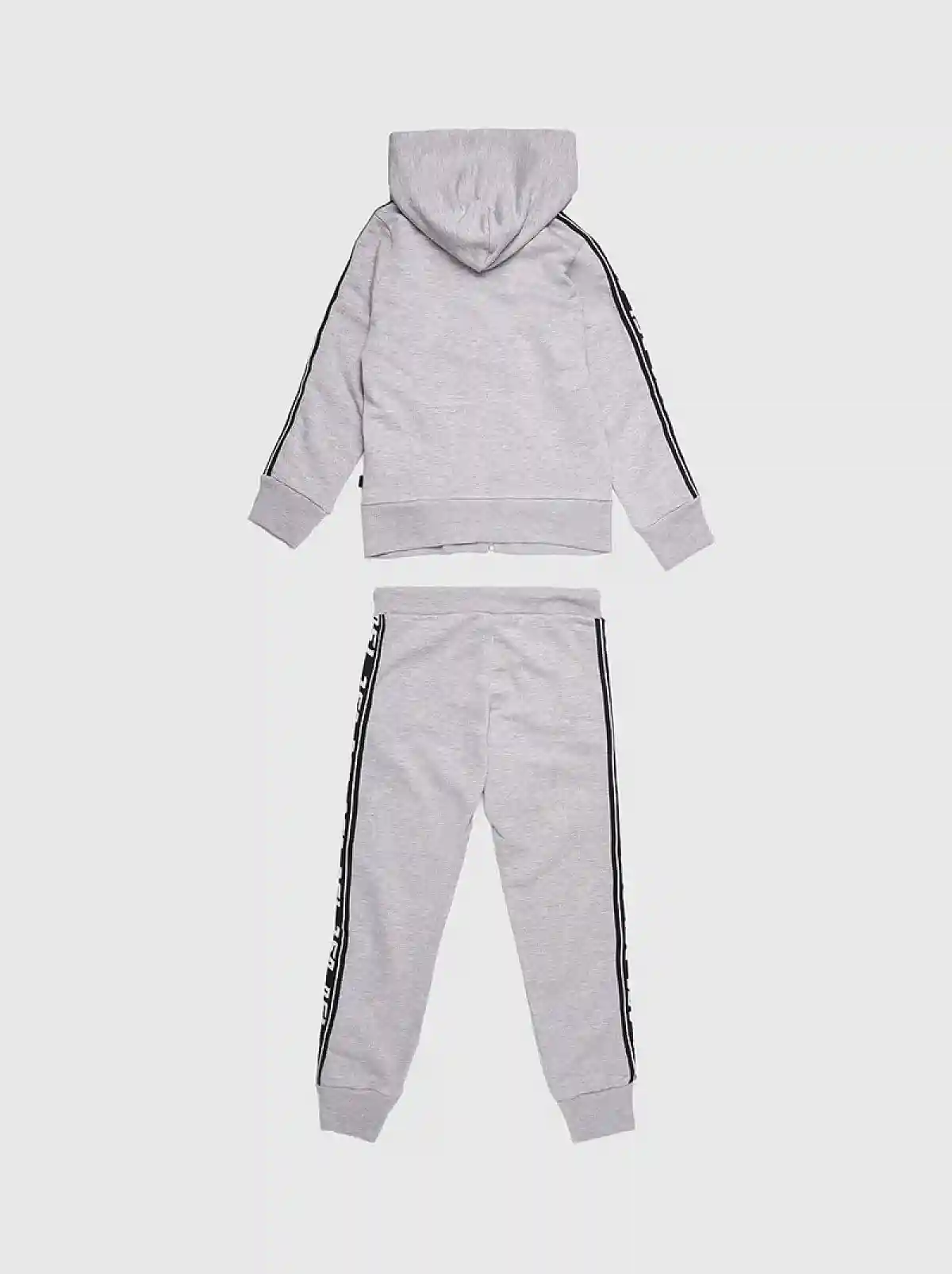 Grey Tracksuit with contrasting branded bands