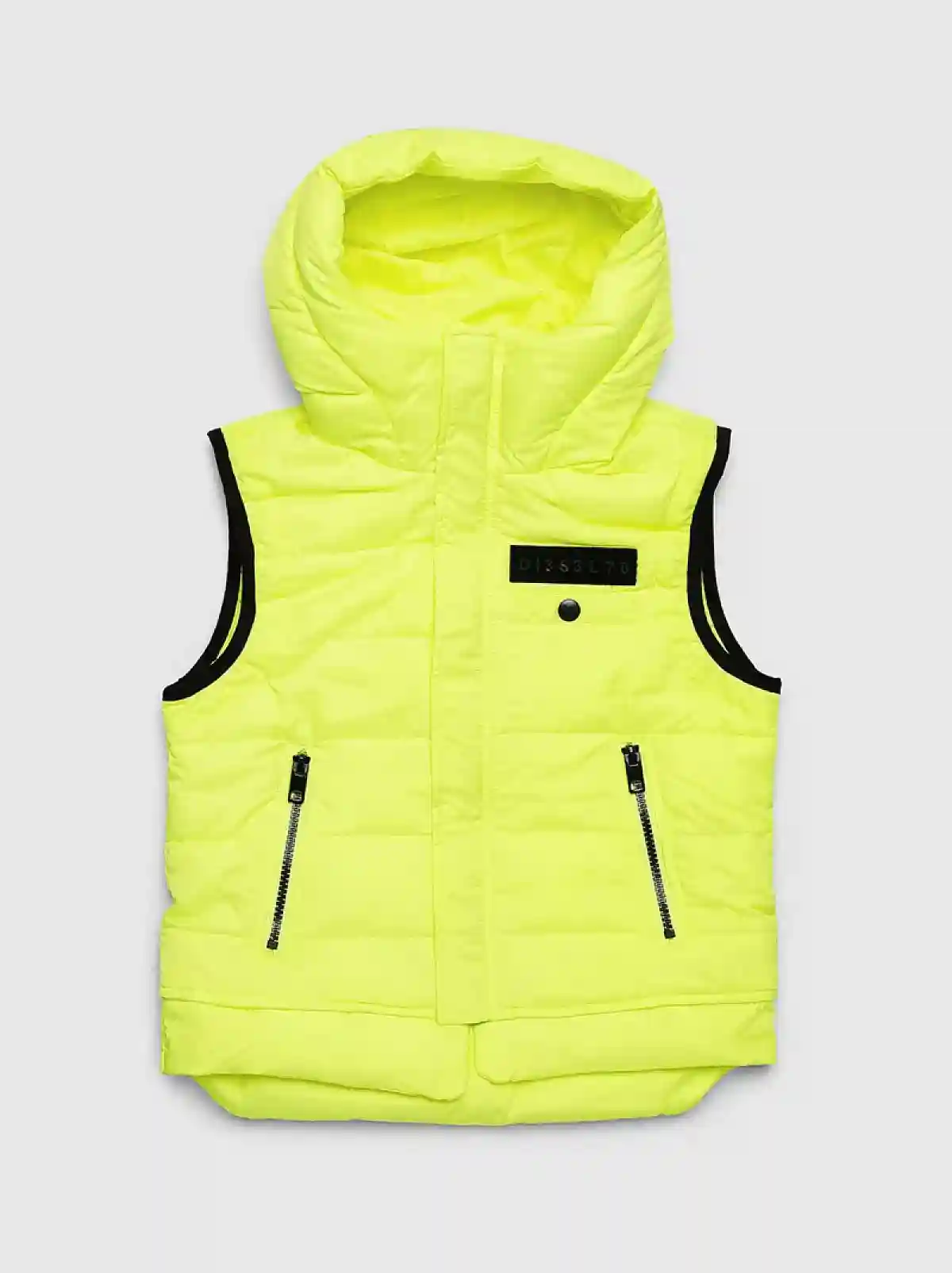 Yellow Unisex padded shell vest