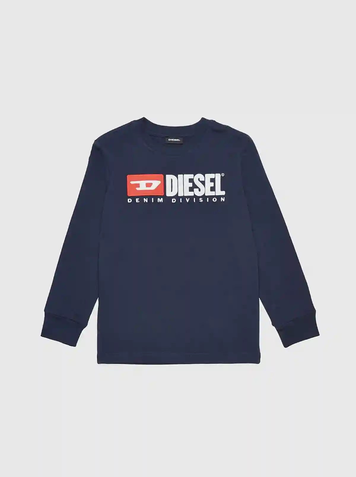 Blue Unisex long-sleeve T-Shirt with logo