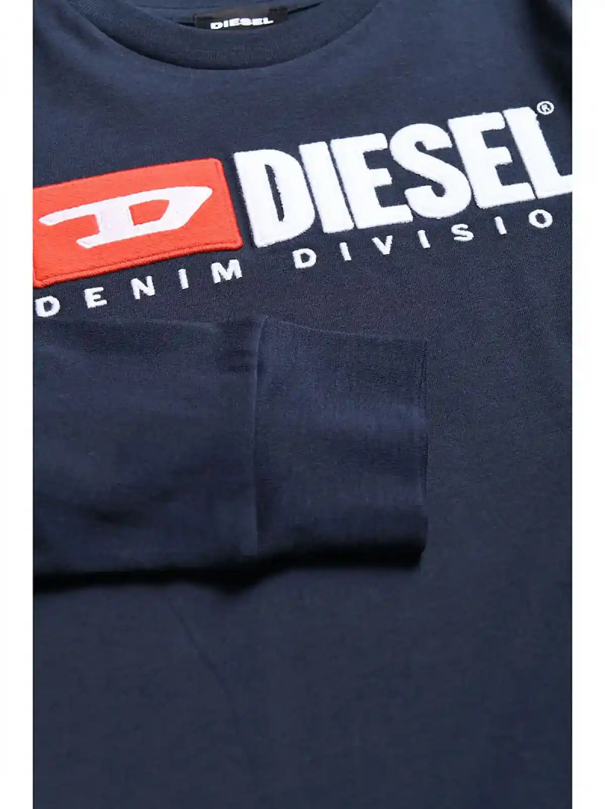 Blue Unisex long-sleeve T-Shirt with logo