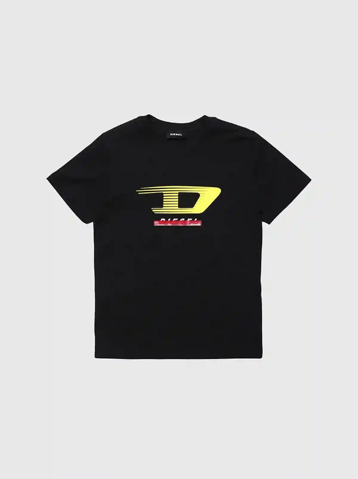 Black Jersey T-shirt with d logo