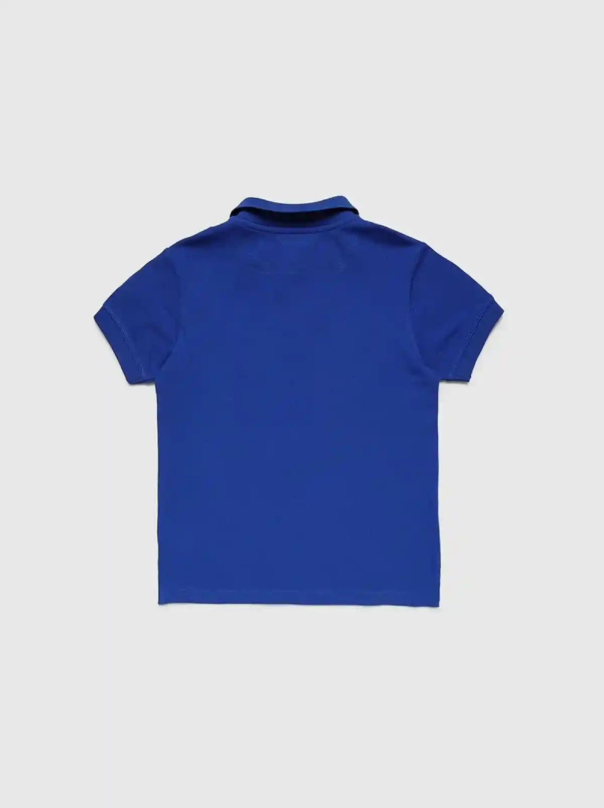 Blue Logo cotton-piquet polo shirt