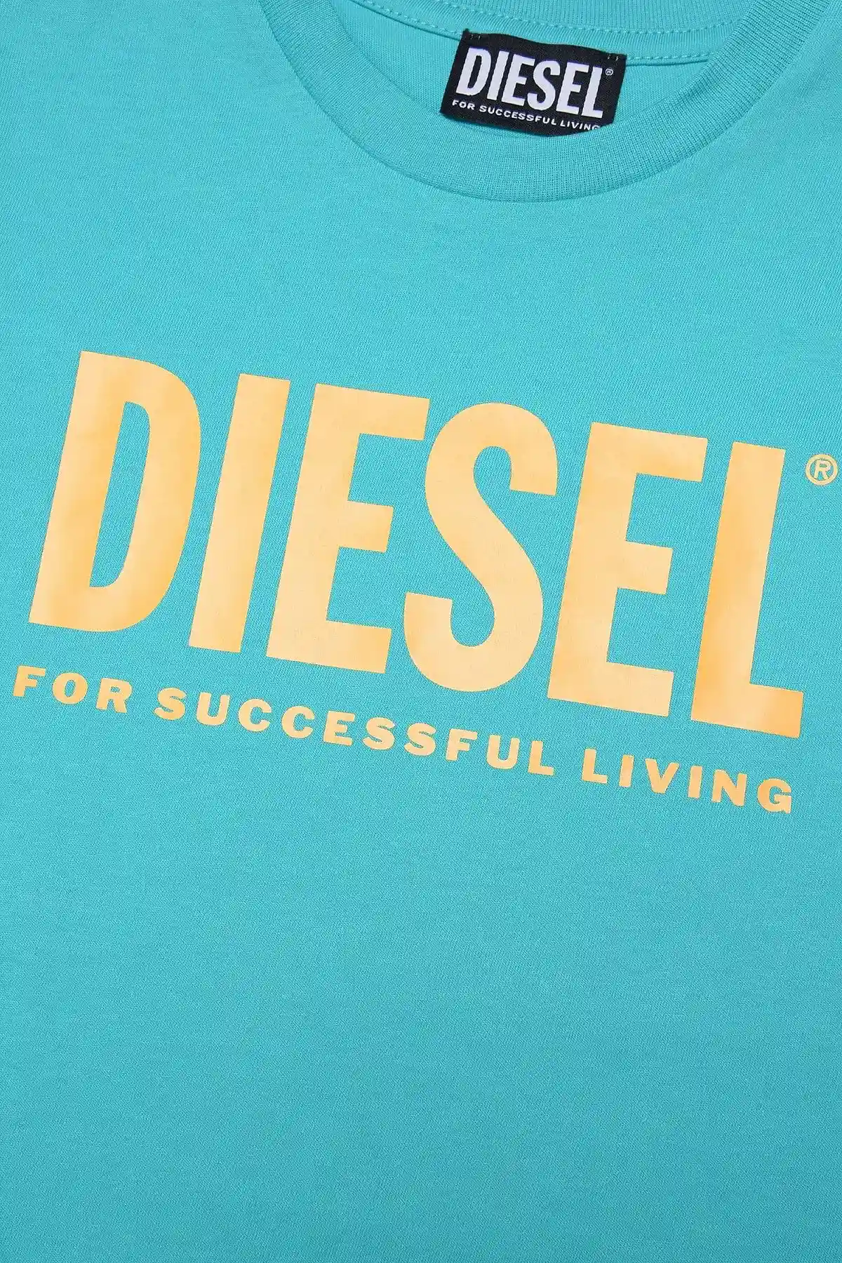 Green Logo T-shirt in fine cotton jersey