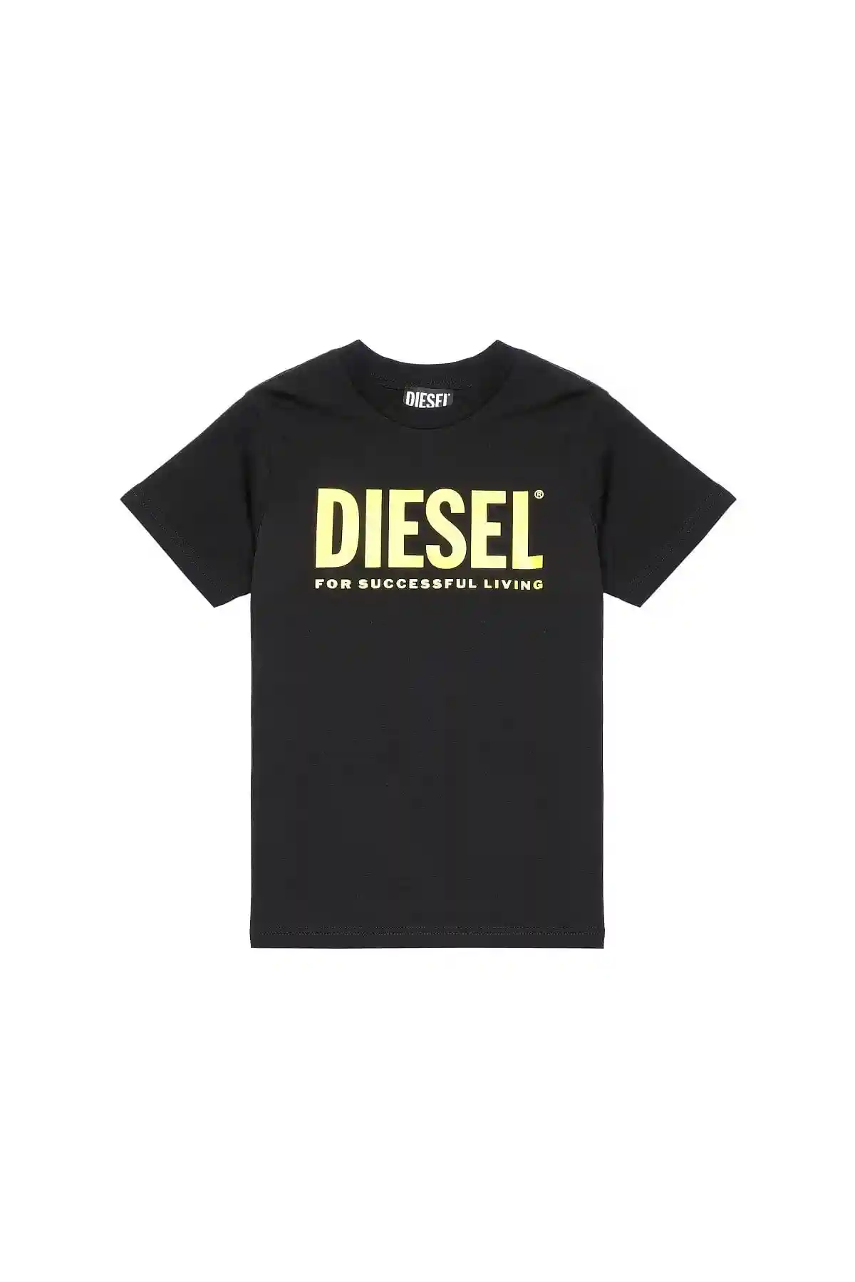Black Logo T-shirt in fine cotton jersey