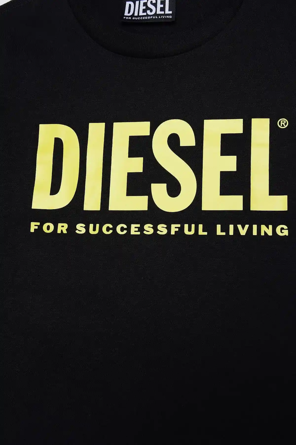 Black Logo T-shirt in fine cotton jersey