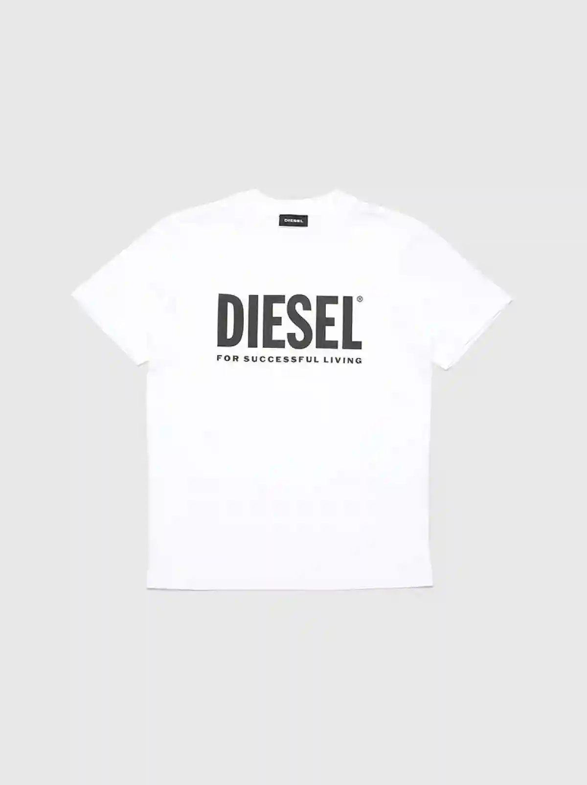 White Logo T-shirt in fine cotton jersey