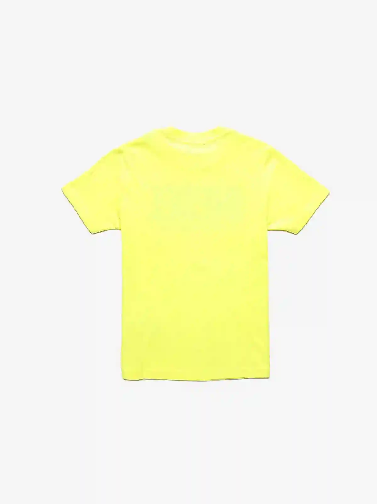 Yellow Logo T-shirt in fine cotton jersey