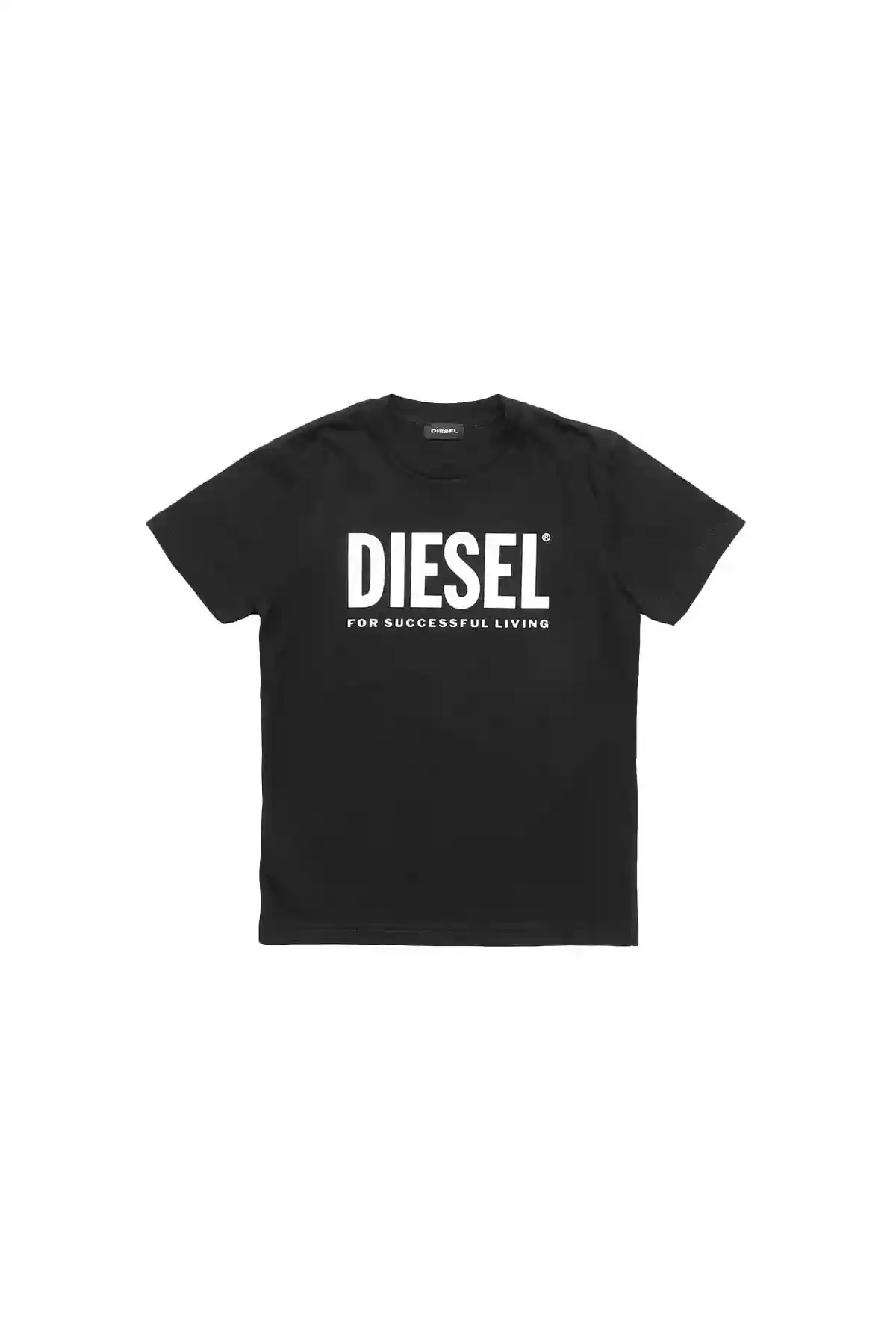 Black Logo T-shirt in fine cotton jersey