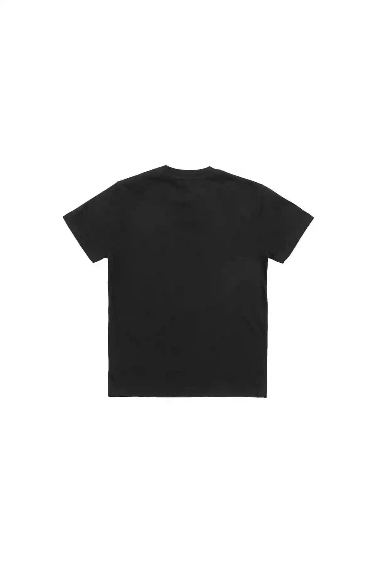 Black Logo T-shirt in fine cotton jersey