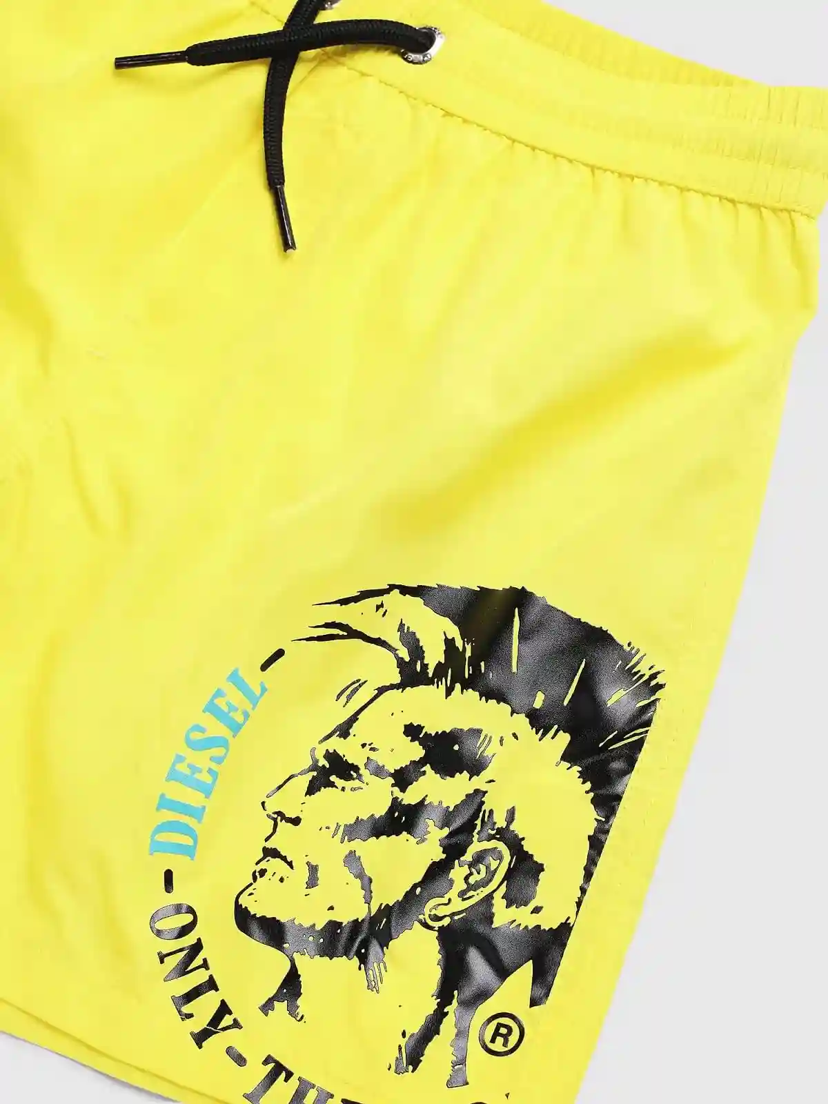 Yellow Swim shorts in polyester with Mohawk