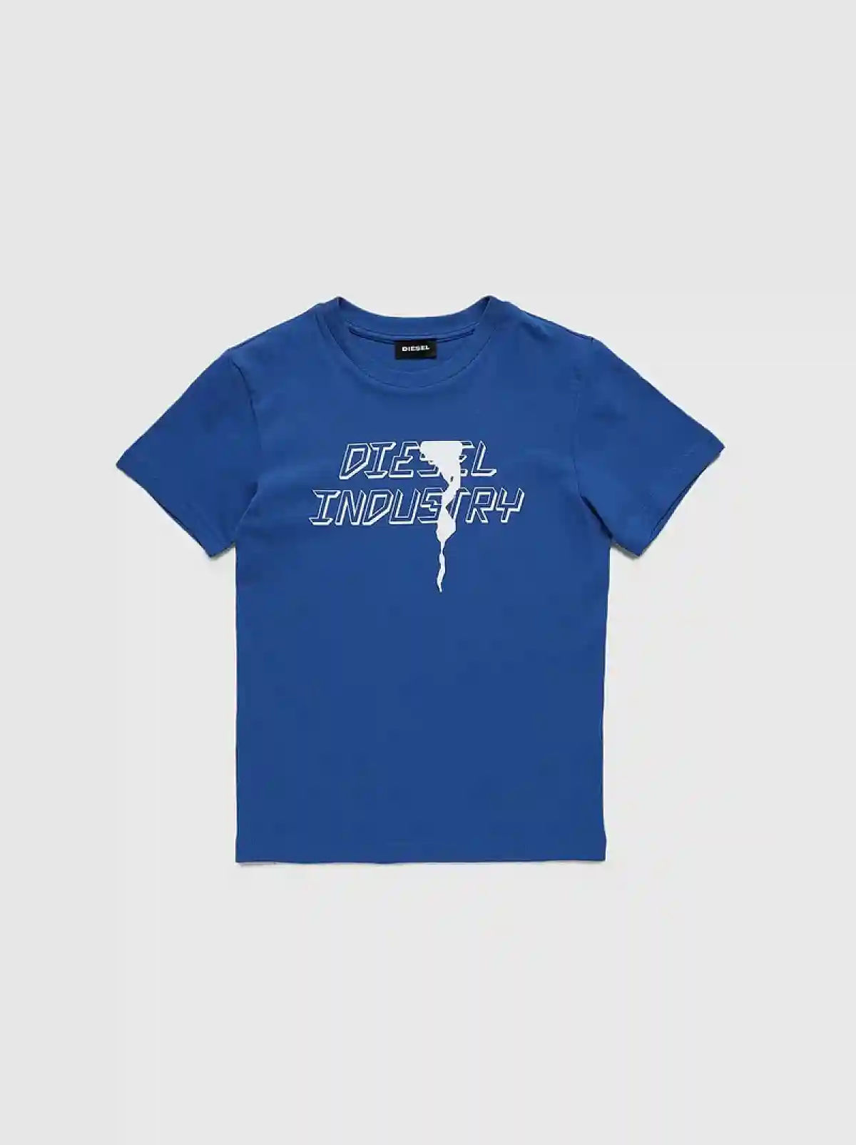 Blue T-shirt with Diesel Industry print