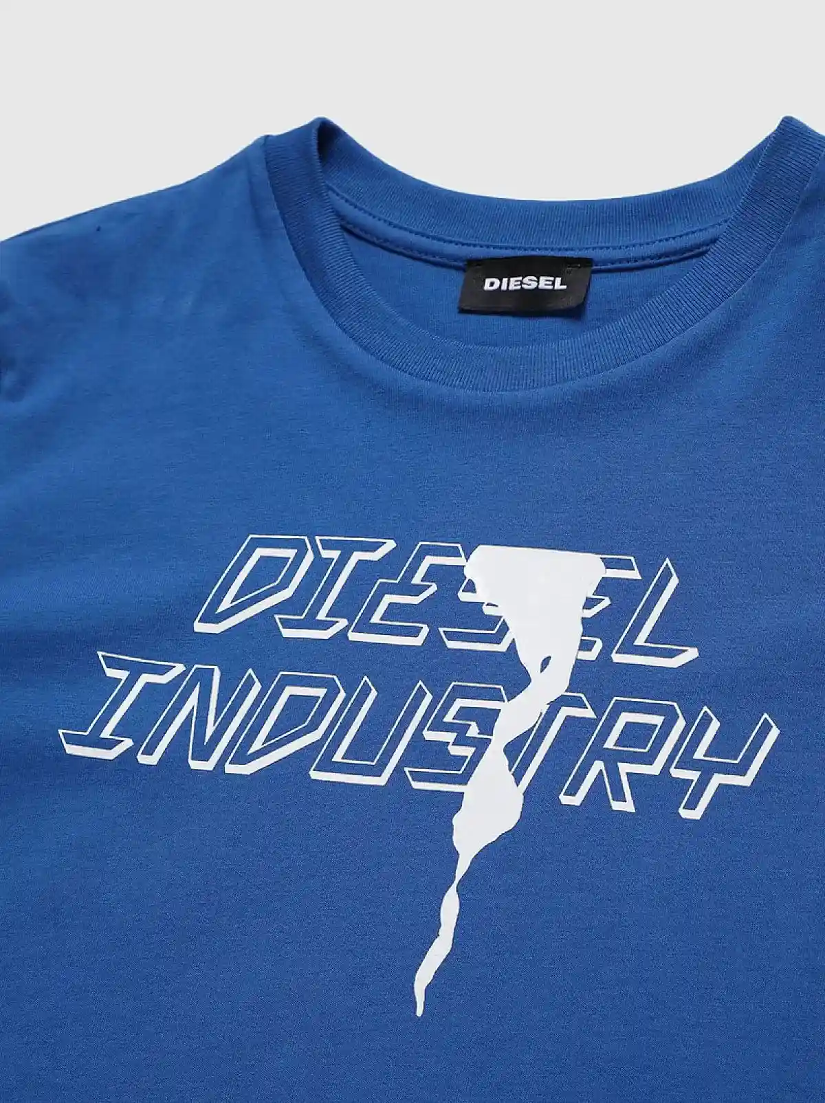 Blue T-shirt with Diesel Industry print