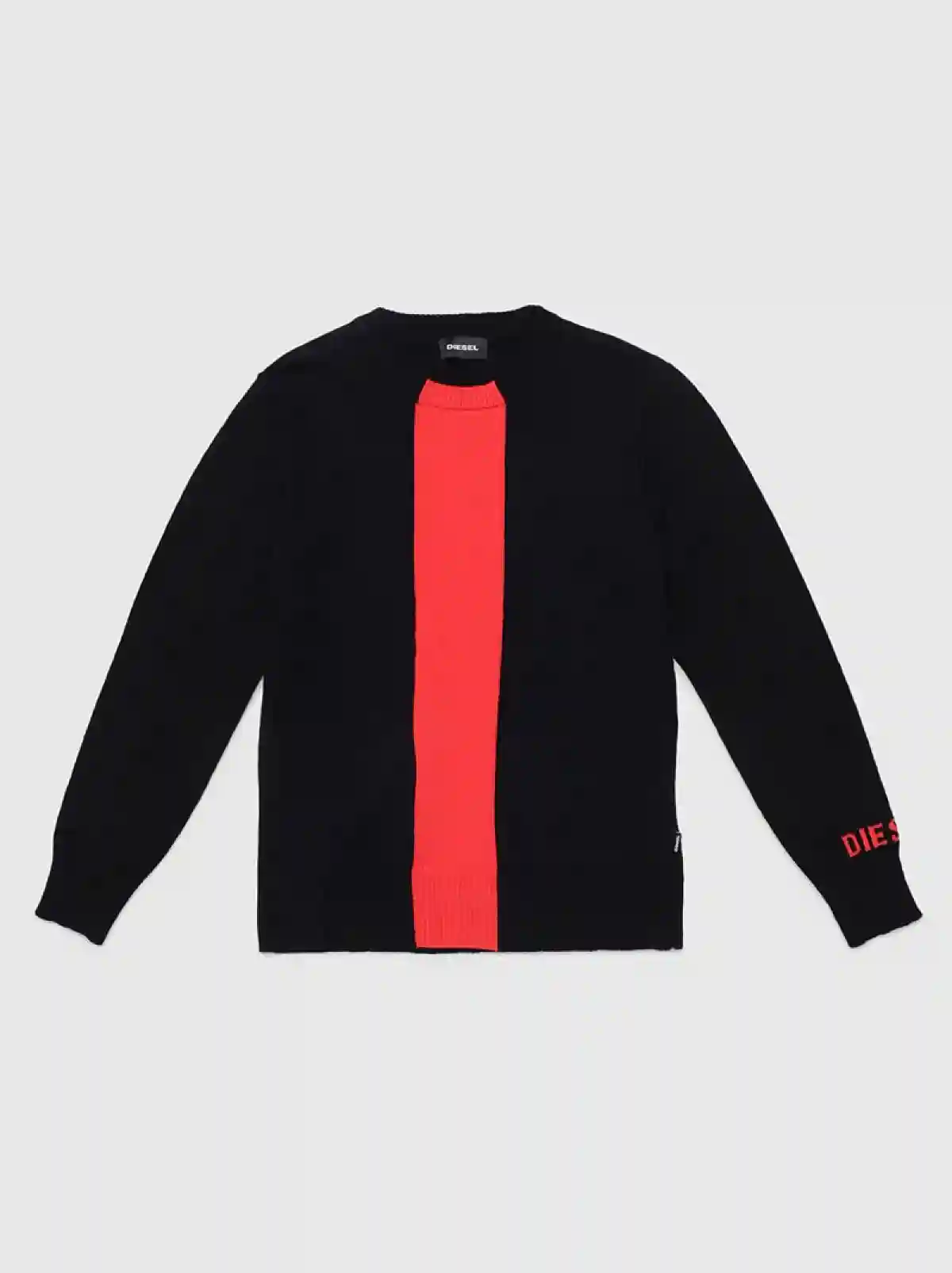 Multicolor Pullover with fluo stripe