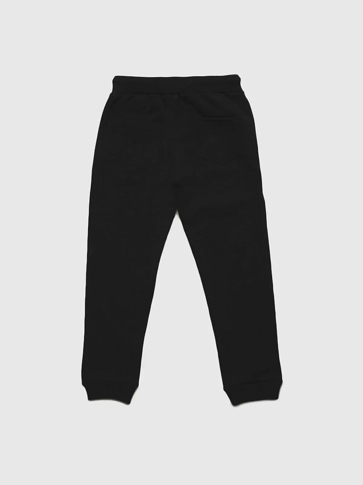 Black Jogging fleece pants with print