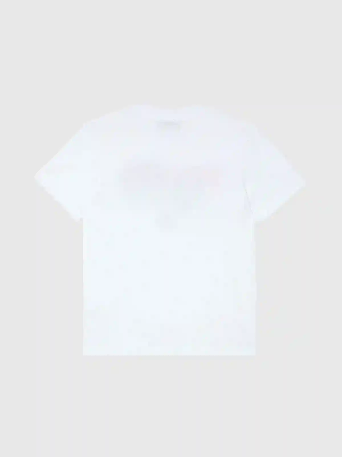 White Logo T-shirt with doodle print