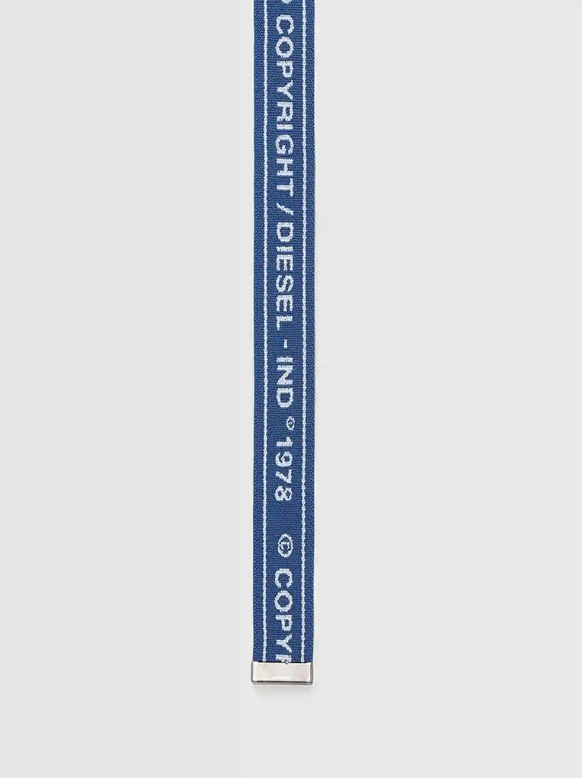 Blue Elastic branded belt