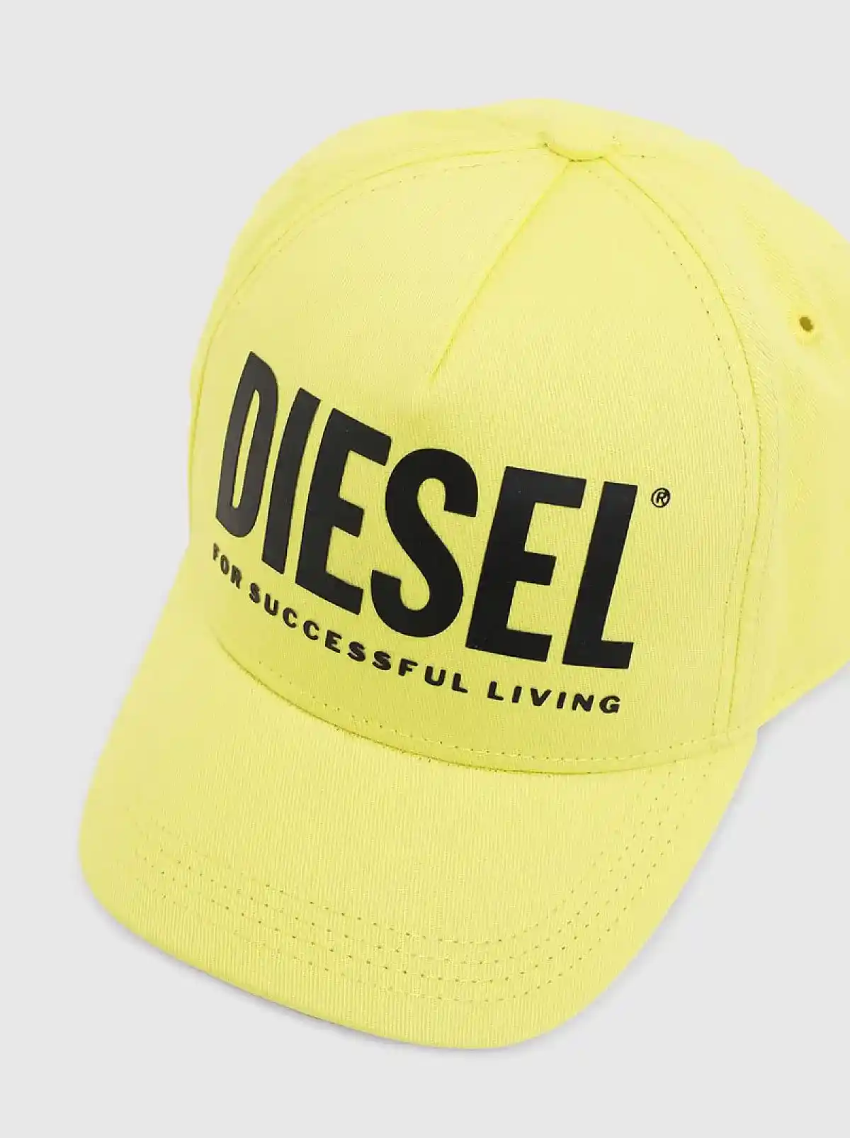 Yellow Baseball cap with Diesel For Successful Living logo