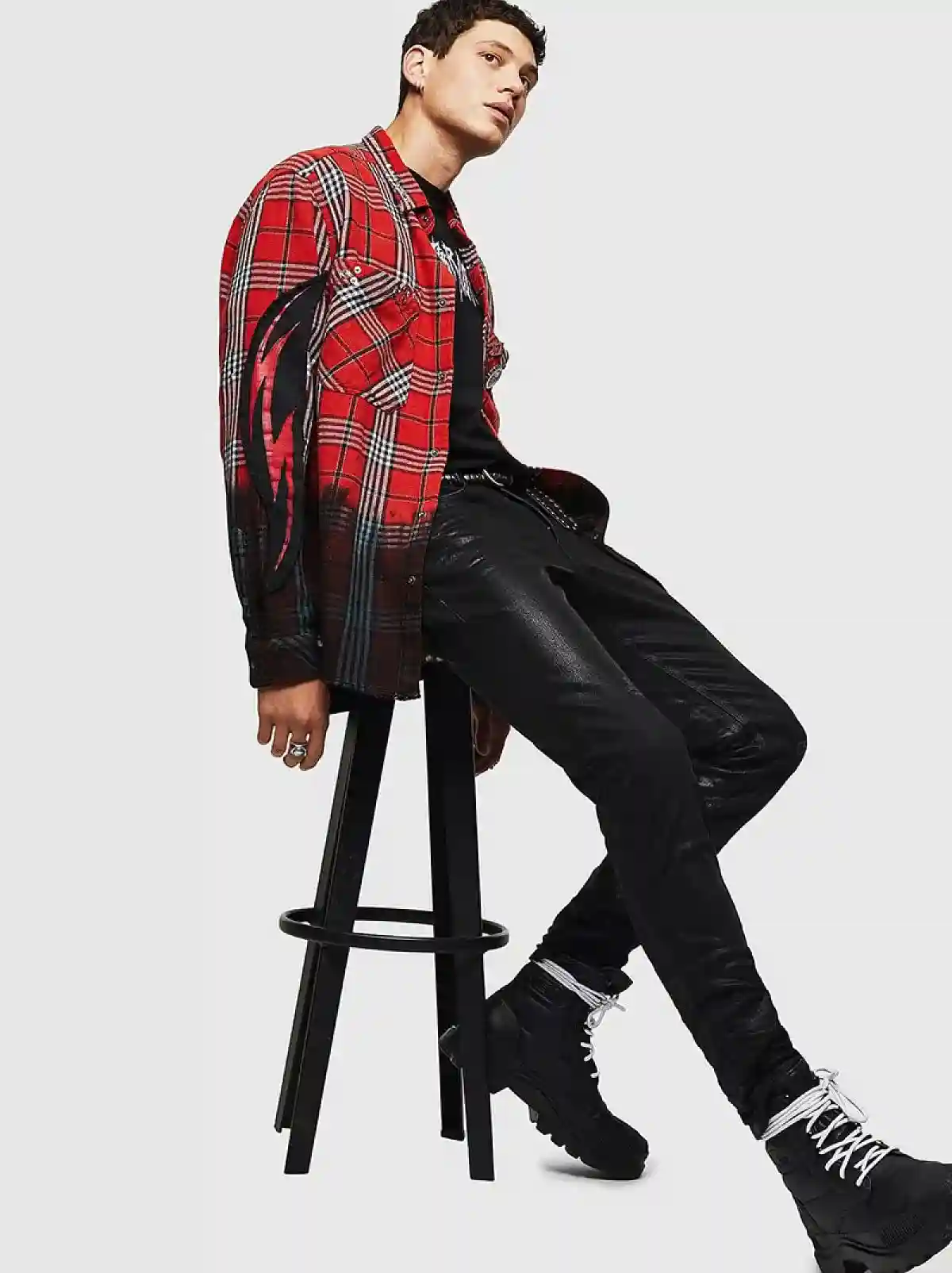 Black Skinny Fit-Sleenker-Jeans