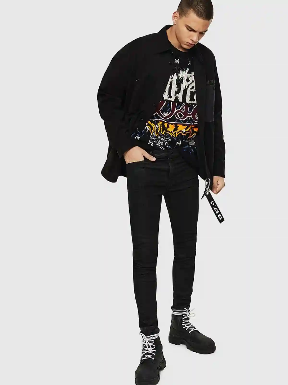 Black Skinny-D-Reeft JoggJeans