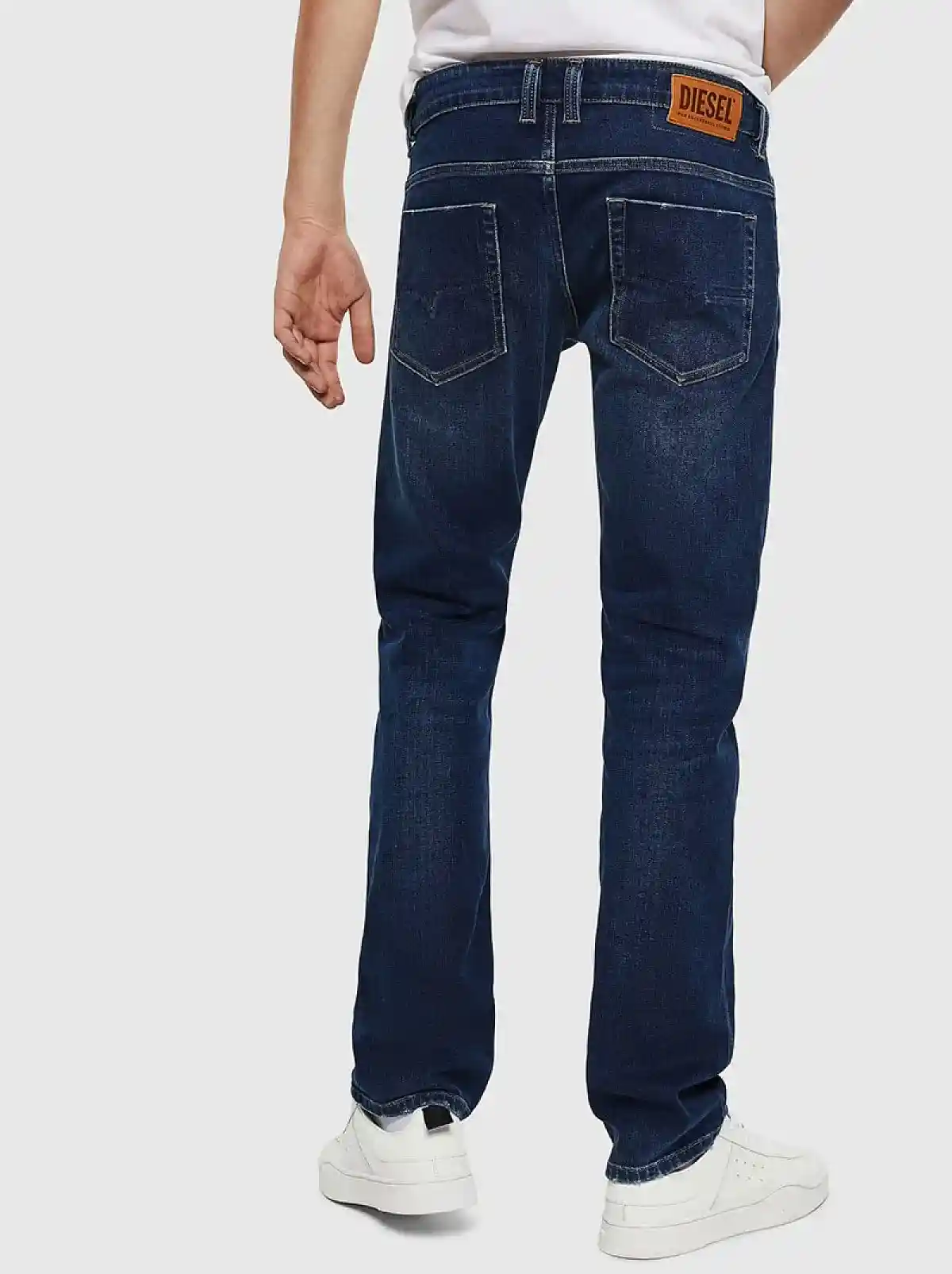 Blue Straight Fit jeans-Safado