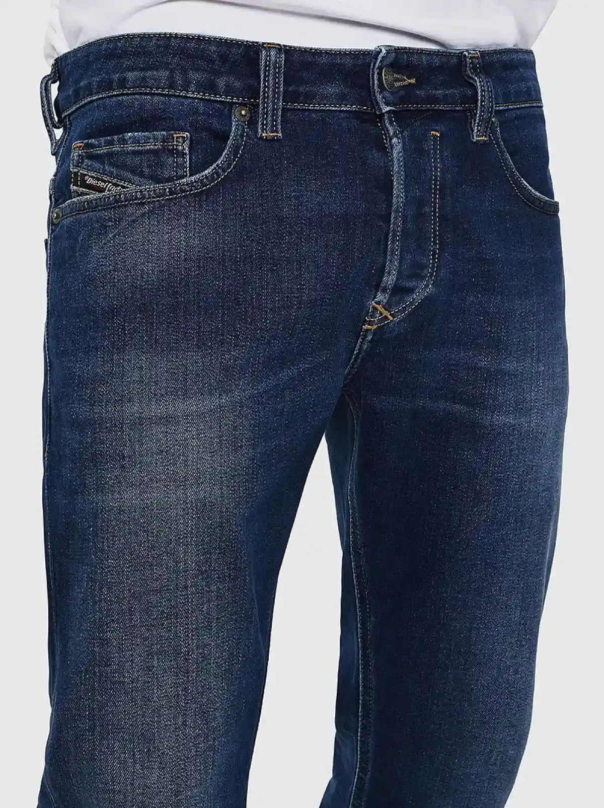 Blue Straight Fit jeans-Safado