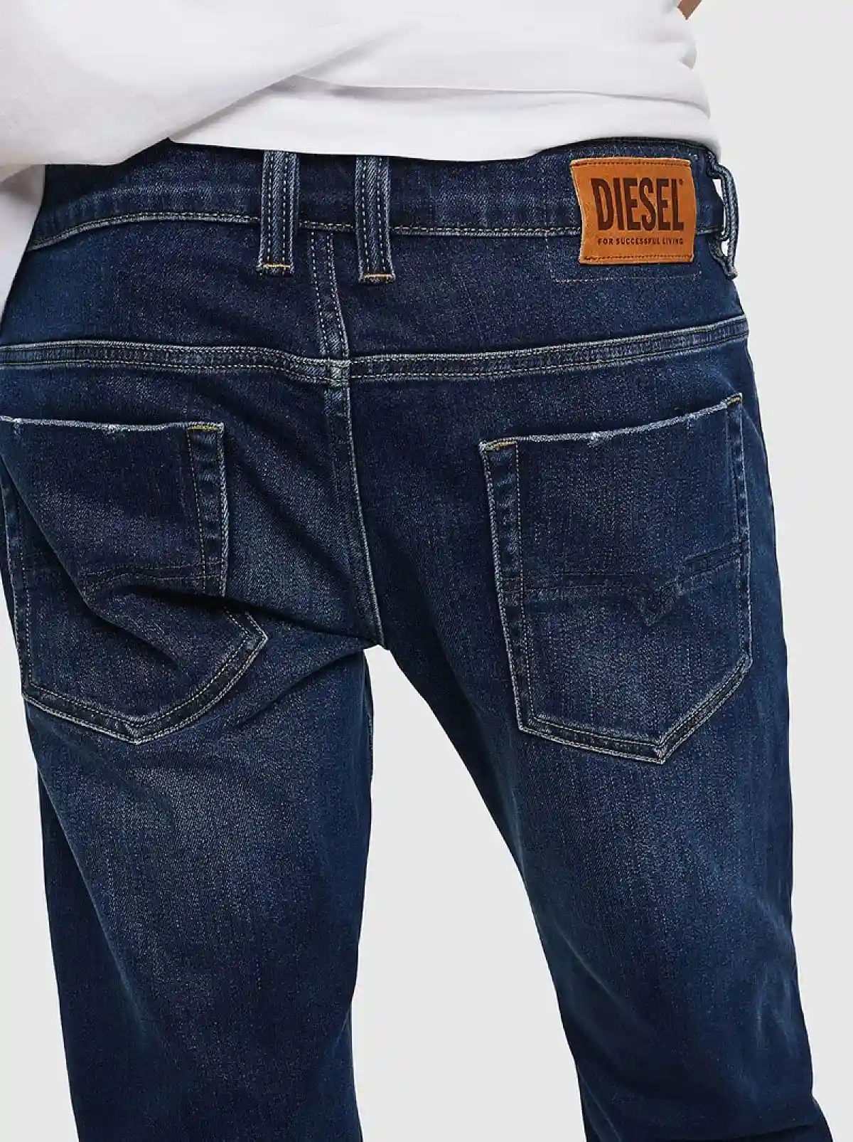 Blue Straight Fit jeans-Safado