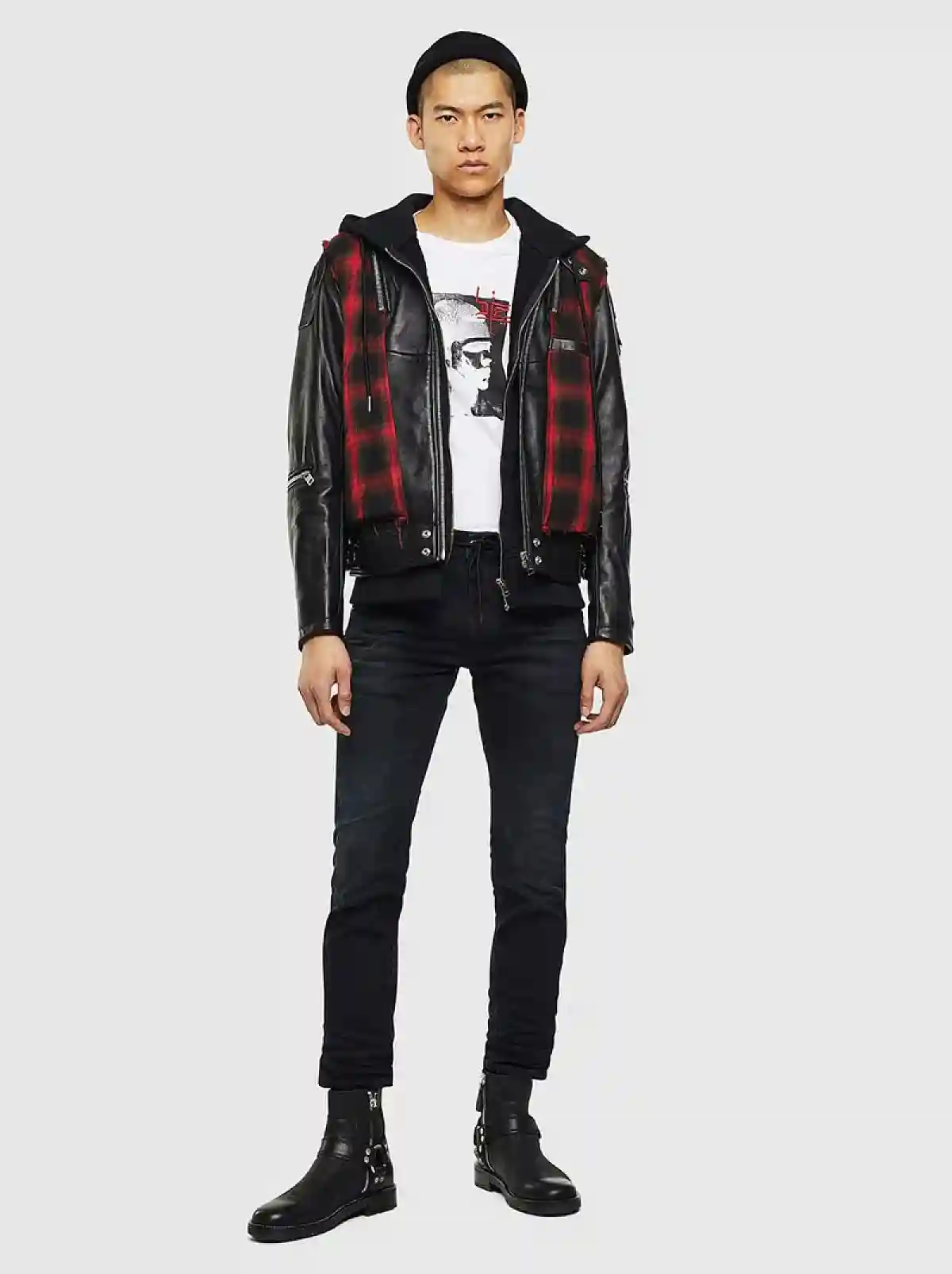 Black Tapered fit-Krooley JoggJeans