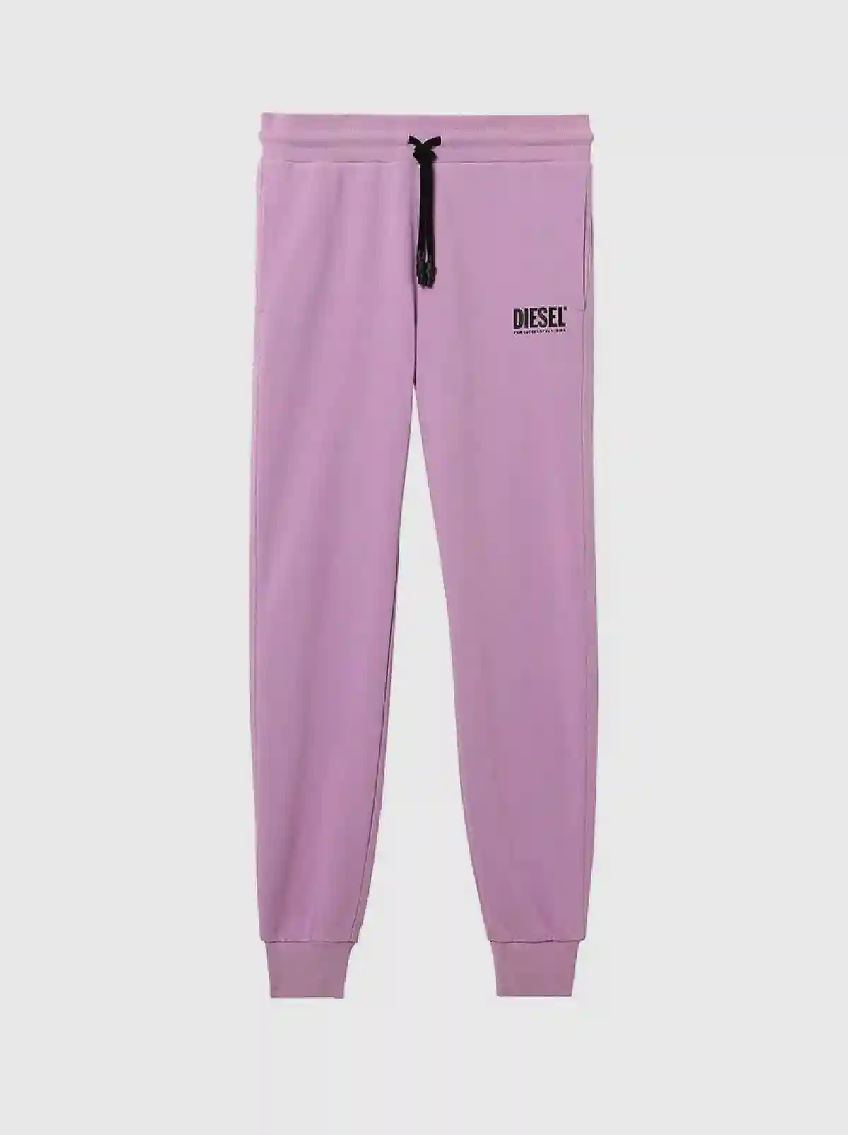 Purple Cotton blend sweatpants with logo print