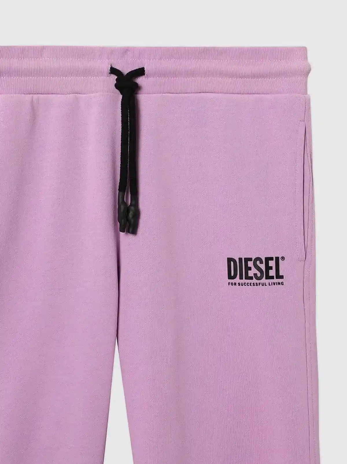 Purple Cotton blend sweatpants with logo print