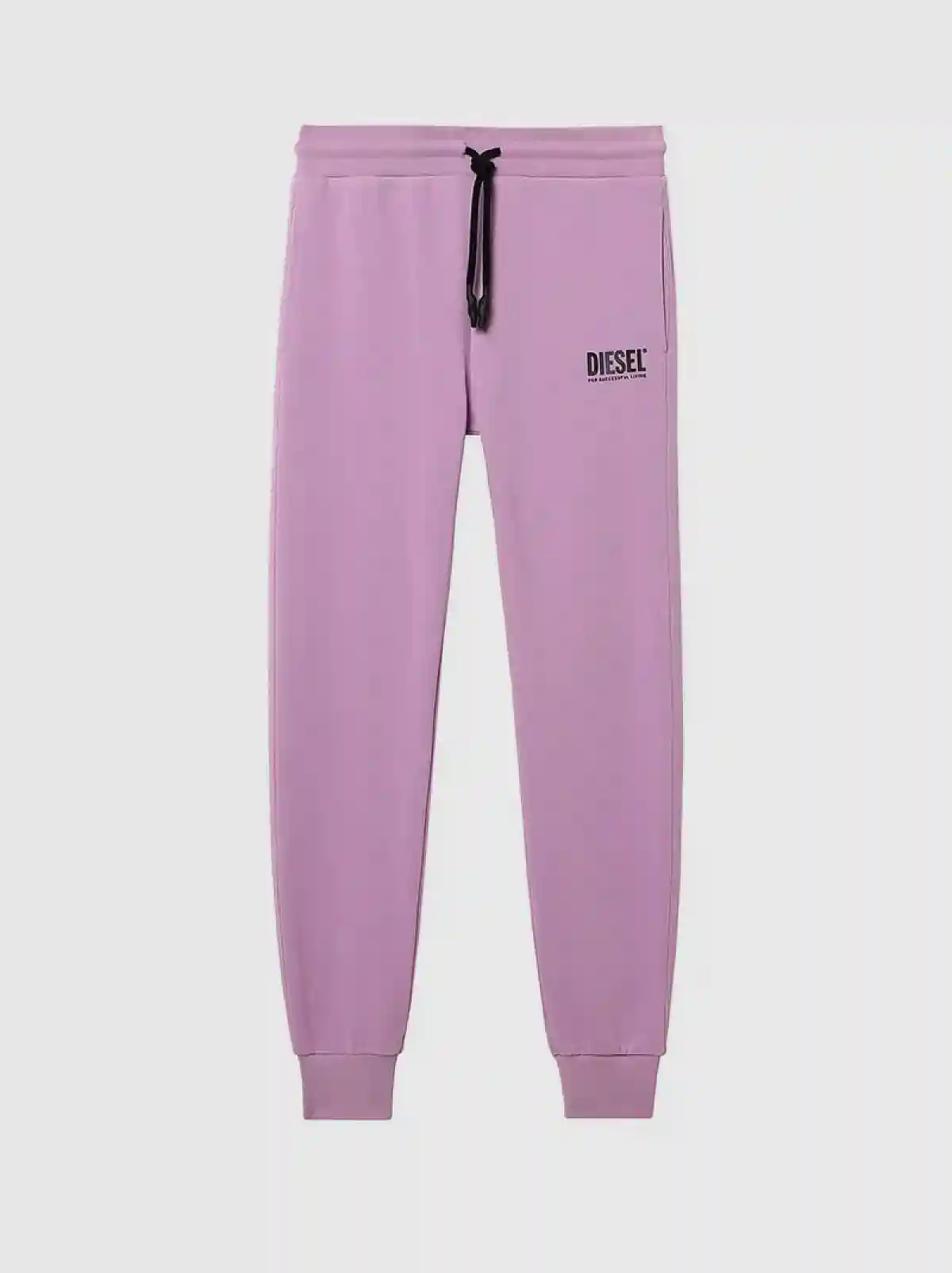 Purple Cotton blend sweatpants with logo print