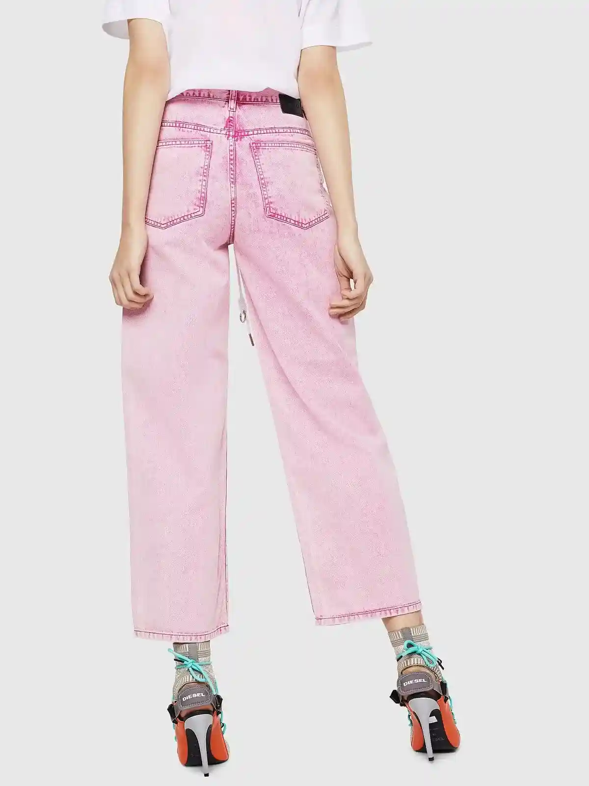 Black Wide Jeans-Widee