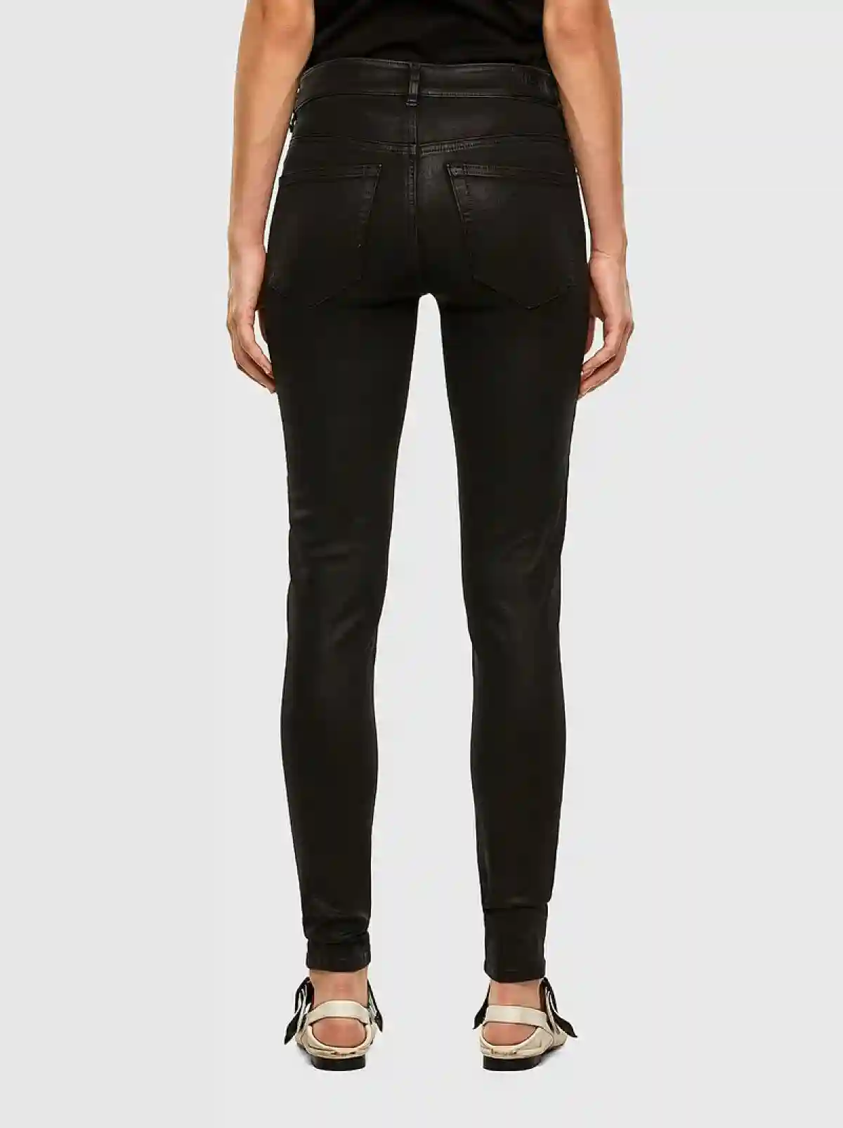 Black Super skinny Jeans-2017 SLANDY