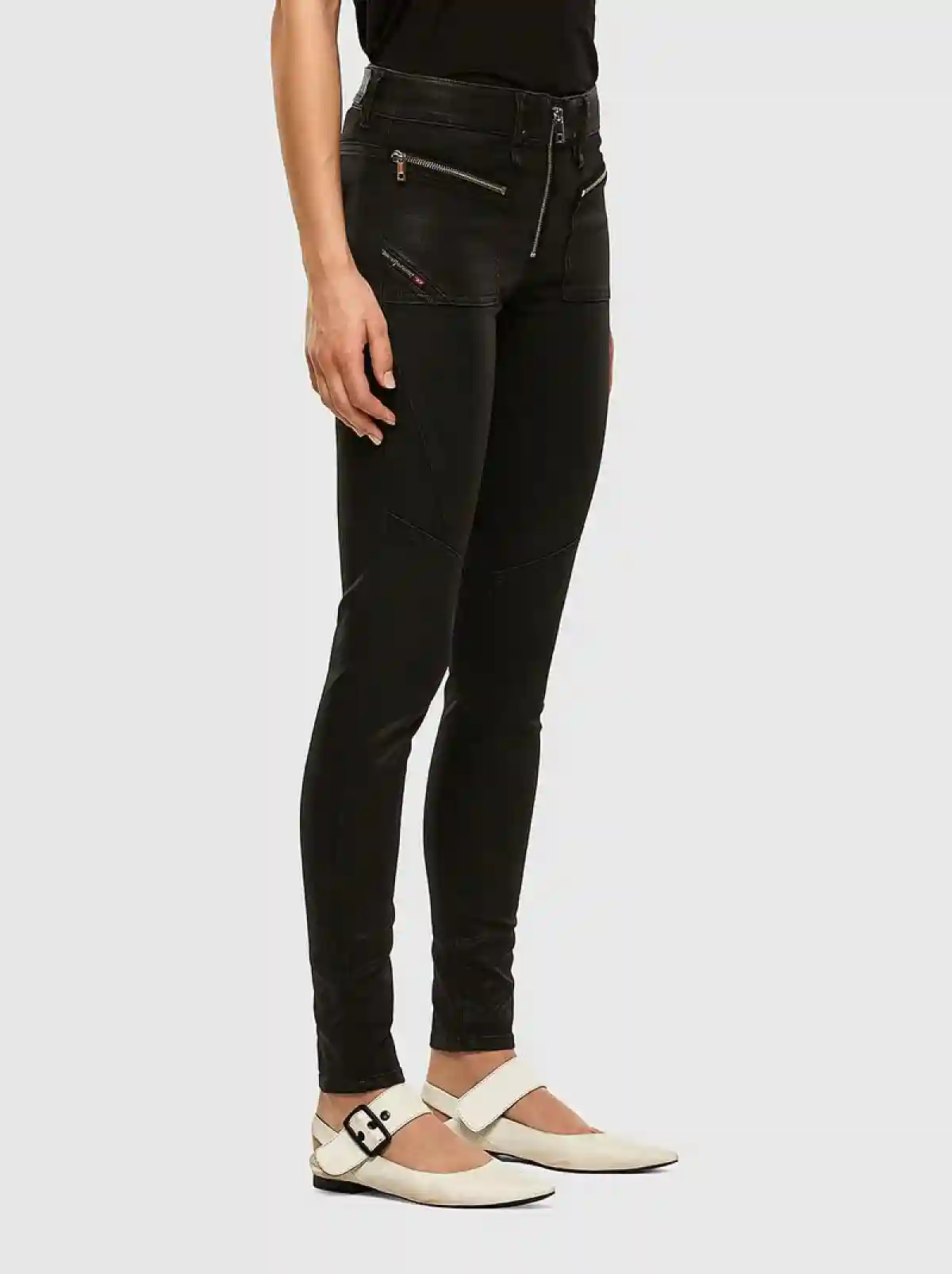 Black Super skinny Jeans-2017 SLANDY