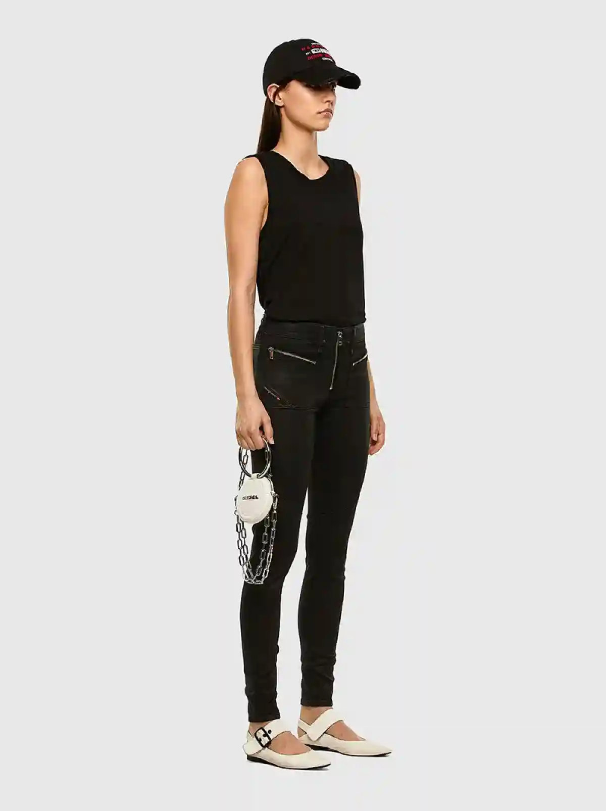 Black Super skinny Jeans-2017 SLANDY