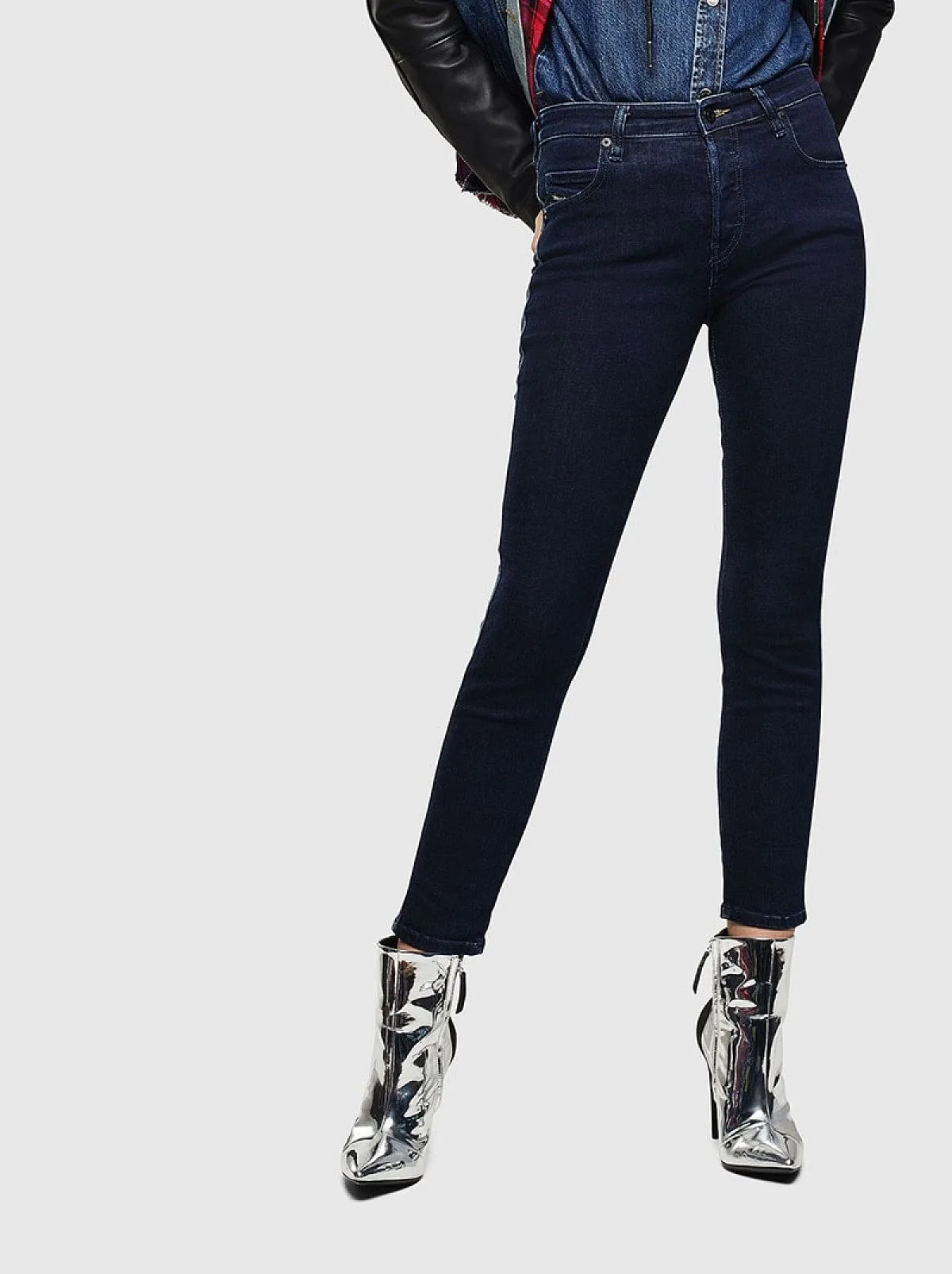 Blue Slim Jeans-Babhila